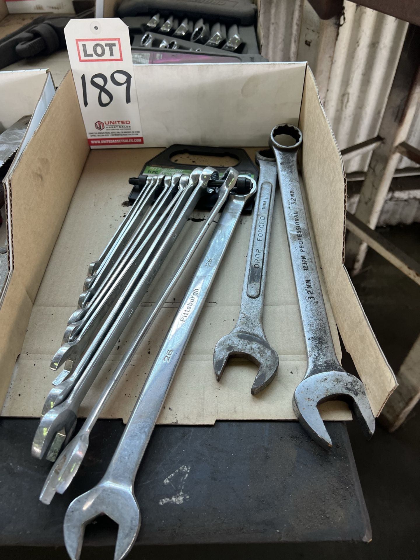 LOT - MISC. COMBINATION WRENCHES