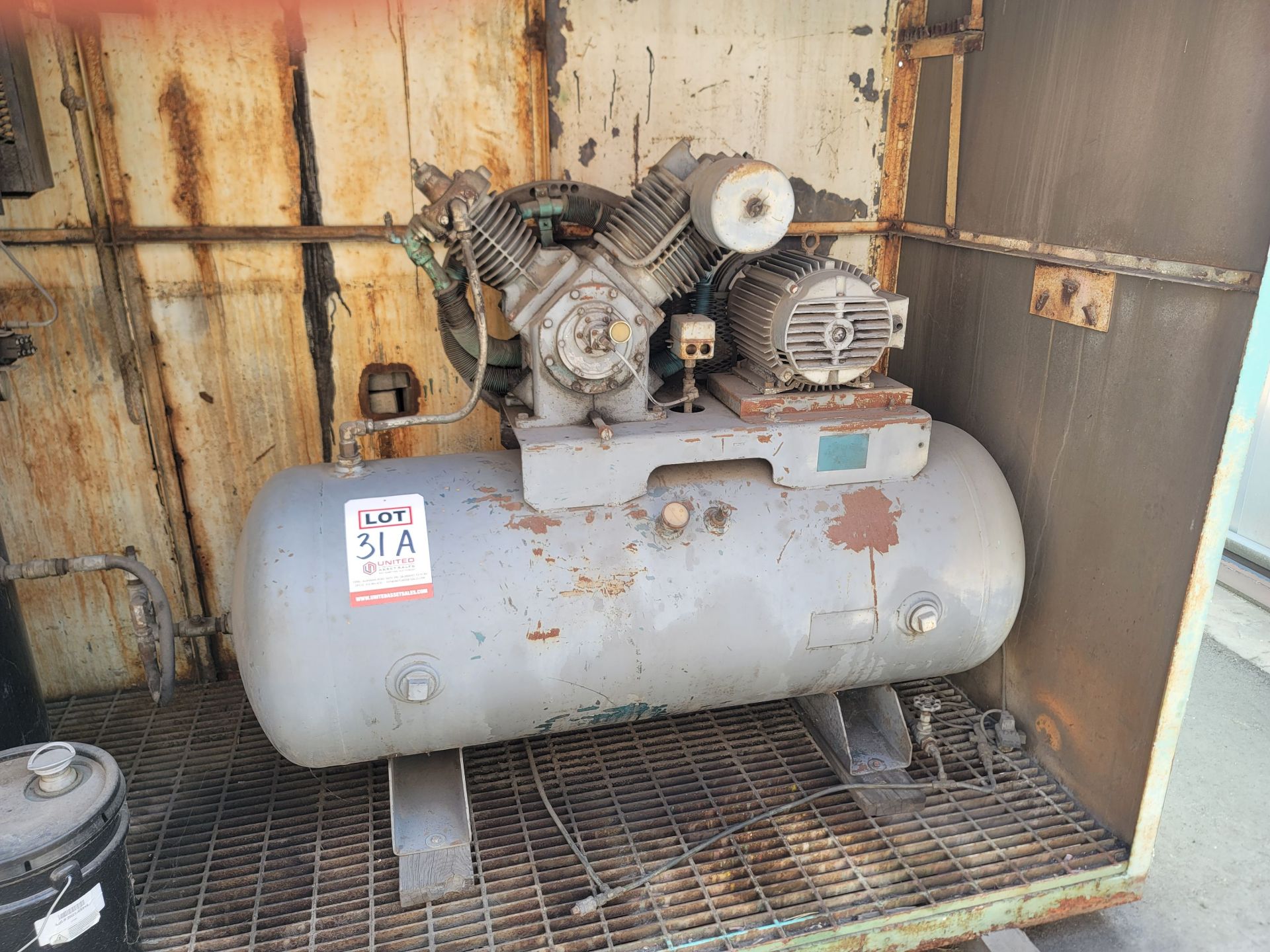 DRESSER SERIES 600 AIR COMPRESSOR, S/N 455X8033