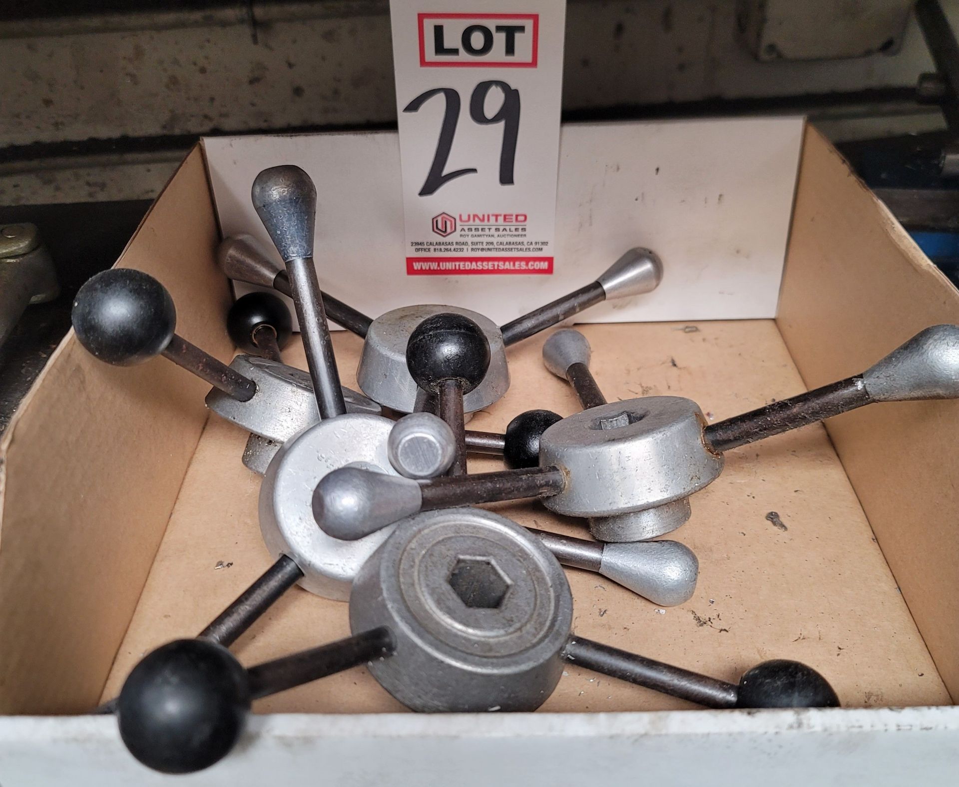 LOT - (5) MACHINE VISE SPEED HANDLES