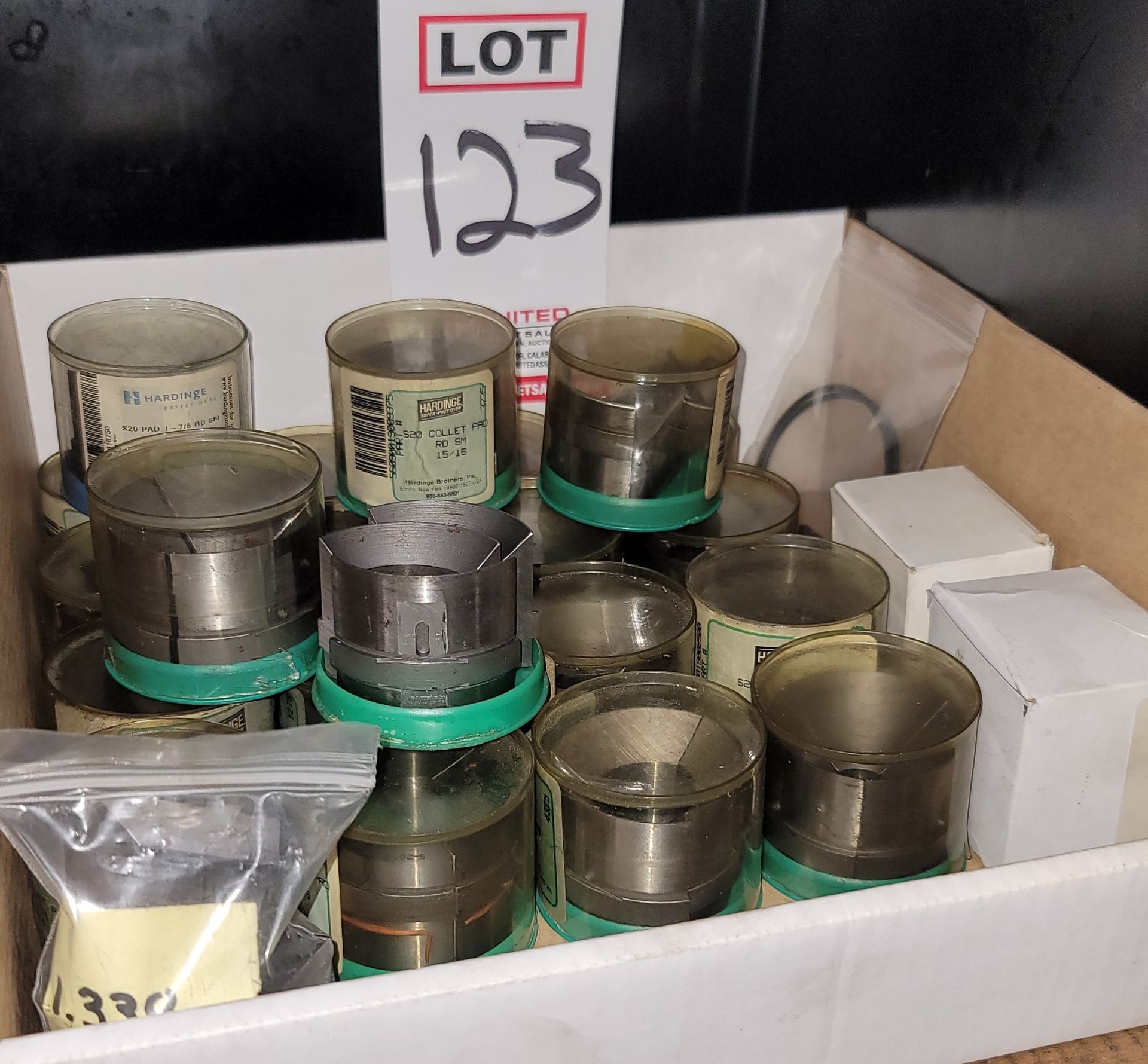 LOT - HARDINGE S20 COLLET PAD SETS