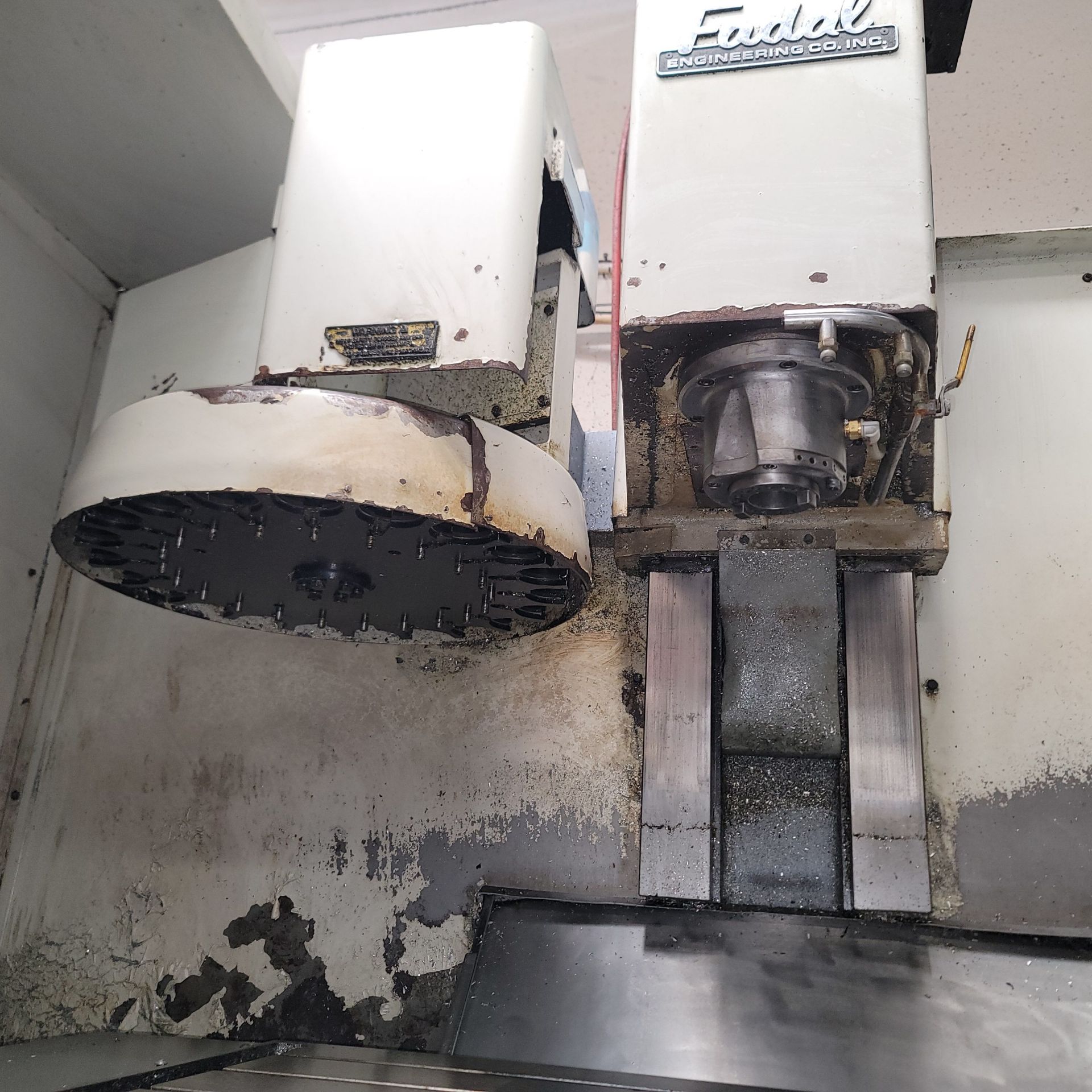 1988 FADAL VERTICAL MACHINING CENTER, MODEL 904-1, FADAL CNC 88 CNC CONTROL, XYZ TRAVELS: 22" X - Image 4 of 7