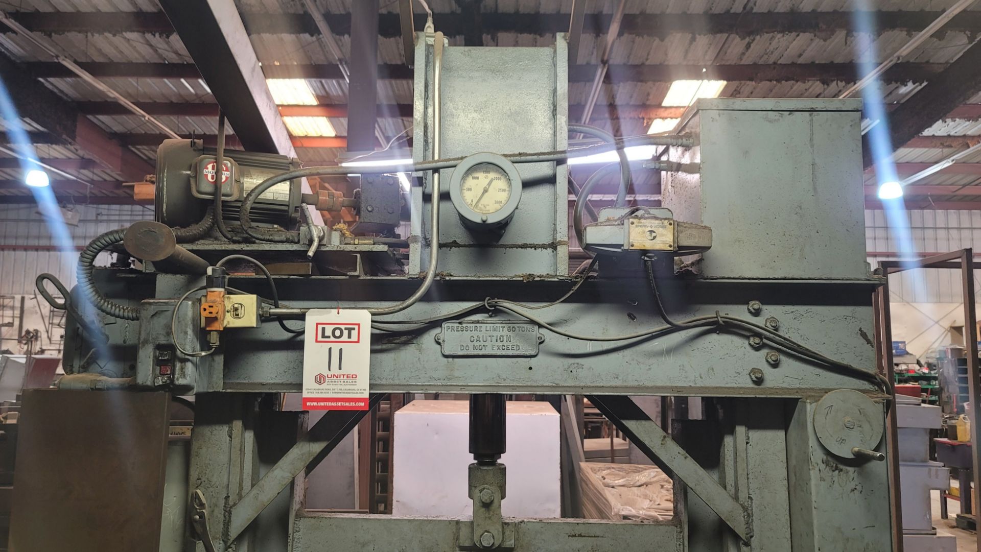 34" PRESS BRAKE, CAPACITY UP TO 60-TONS - Image 2 of 5