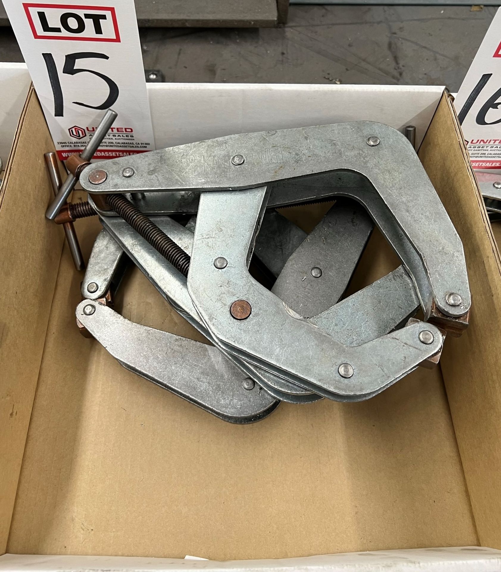 LOT - WELDING CLAMPS