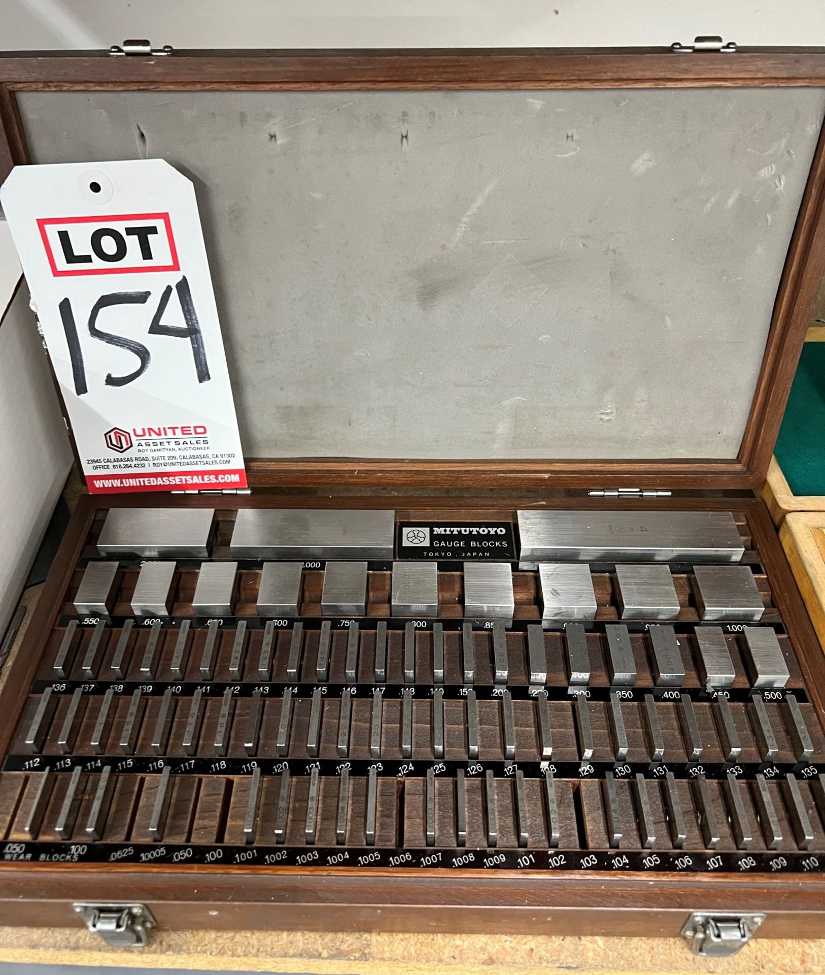 MITUTOYO GAUGE BLOCK SET