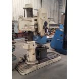 AMERICAN HOLE WIZARD RADIAL ARM DRILL PRESS