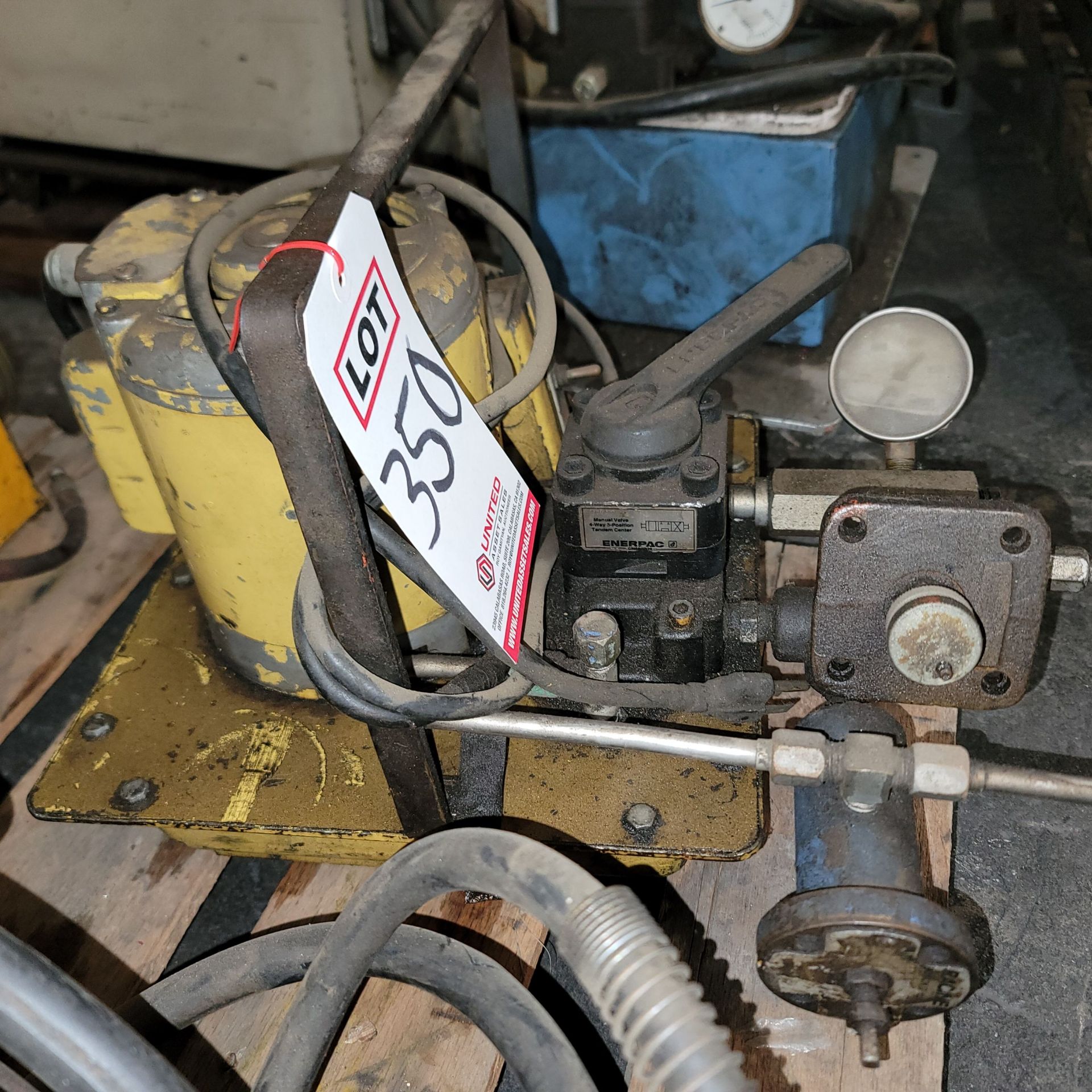 ENERPAC ELECTRIC HYDRAULIC PUMP, 1/3 HP - Image 3 of 3