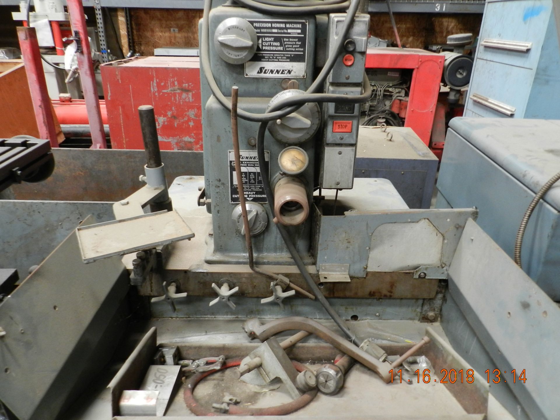 SUNNEN PRECISION HONING MACHINE, MODEL MBB1650, S/N 50129 - Image 11 of 11