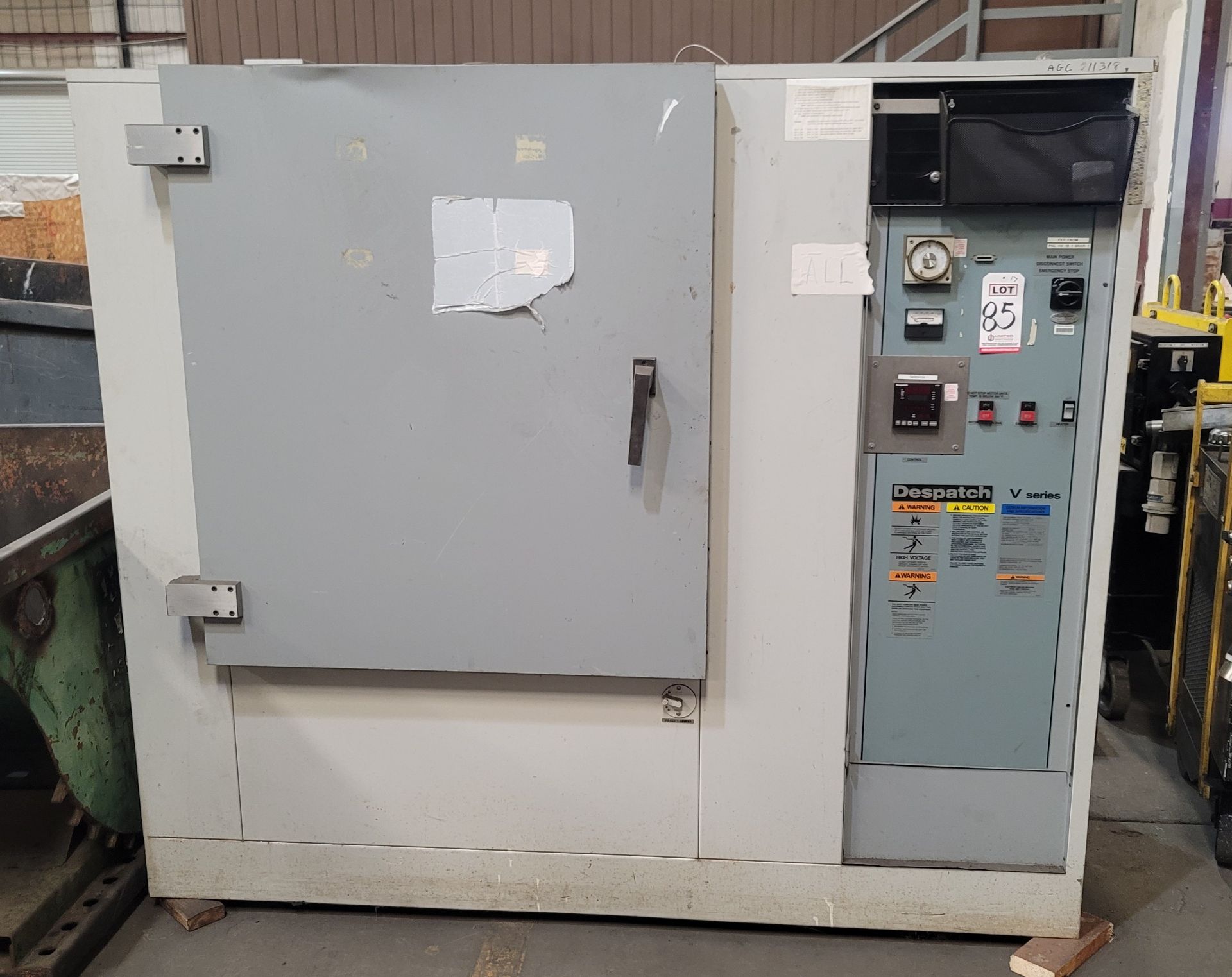 DESPATCH OVEN, MODEL VRF2-19-2E, S/N 143854