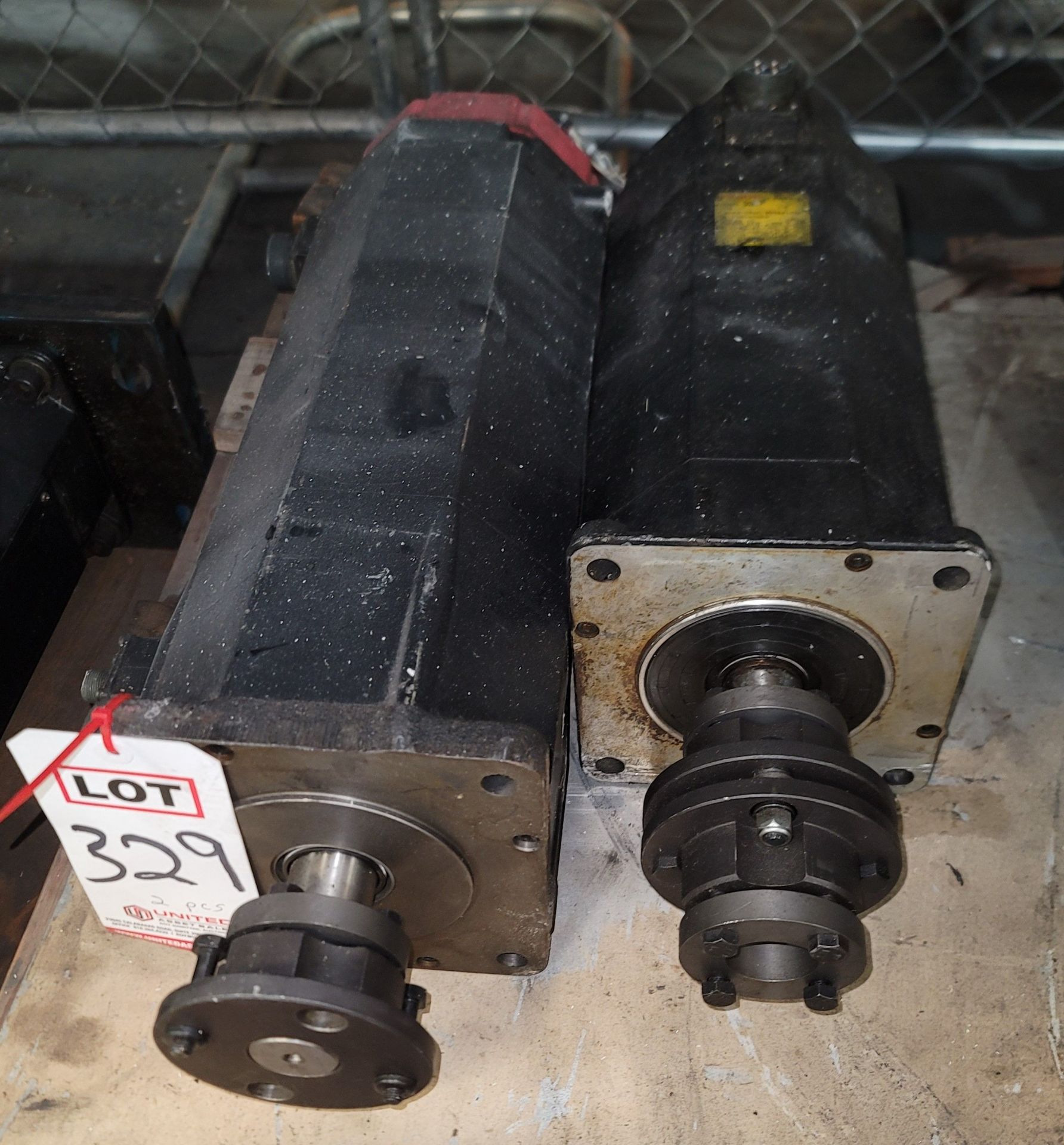 LOT - (2) FANUC 30S SERVO MOTORS