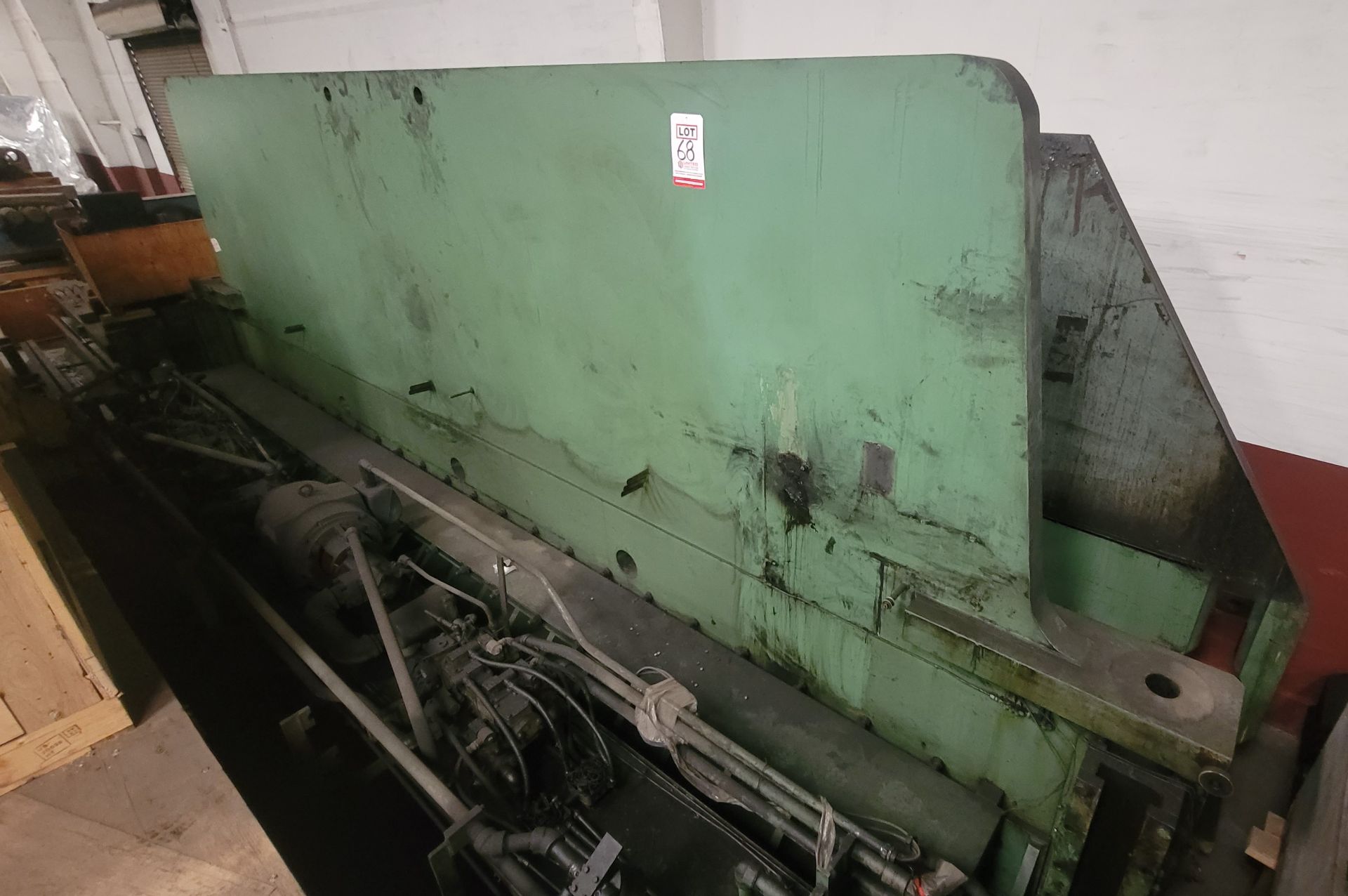 PACIFIC PRESS BRAKE, 24', 5/16" CAPACITY, MODEL 500-26, S/N 3597 - Image 8 of 14