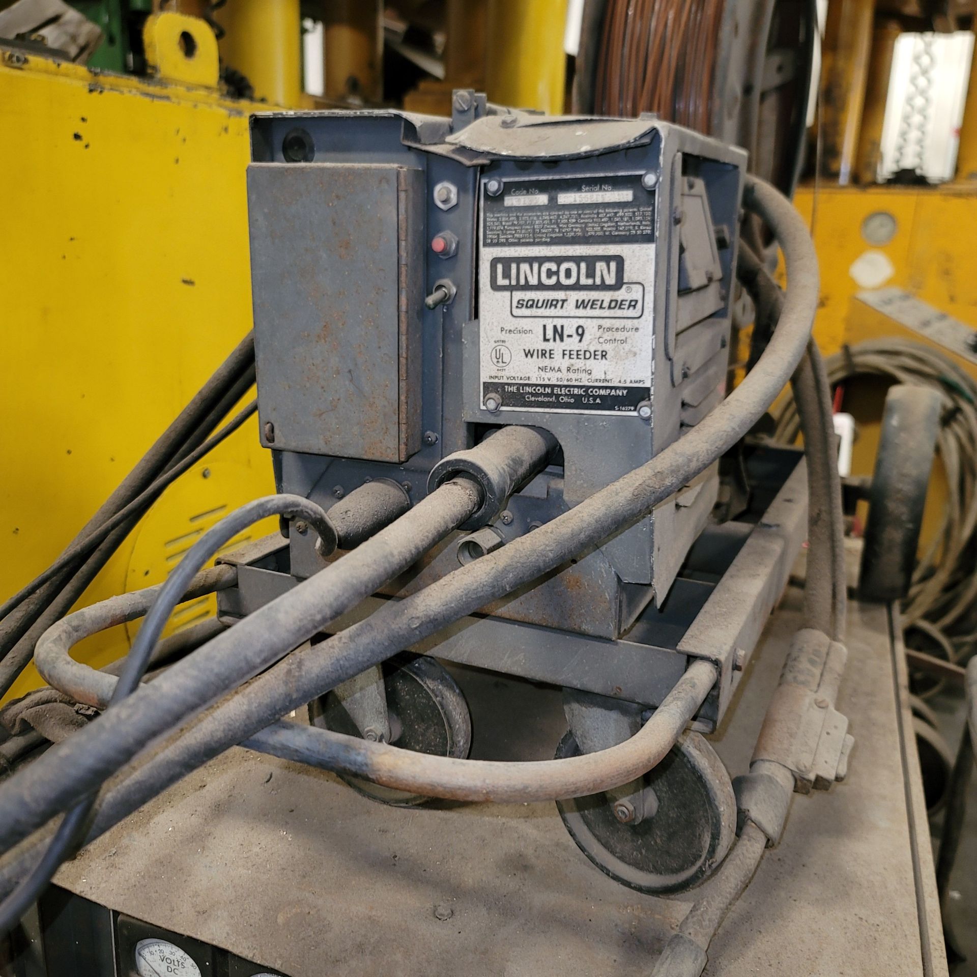 LINCOLN LN-9 WIRE FEEDER, S/N 156215 - Image 2 of 2