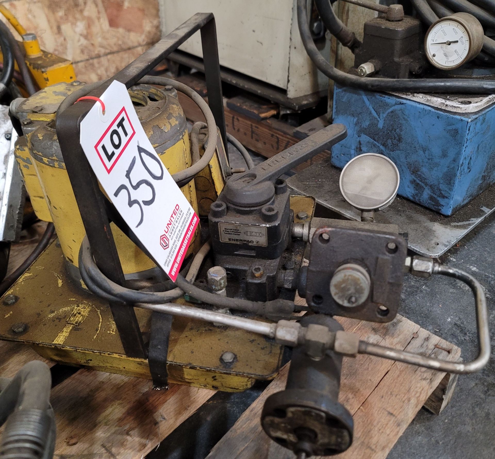 ENERPAC ELECTRIC HYDRAULIC PUMP, 1/3 HP