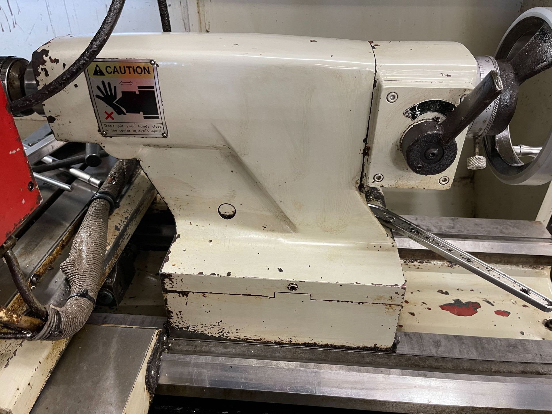 2005 SOUTHWESTERN INDUSTRIES TRAK CNC FLAT BED LATHE, MODEL 2460V, TAILSTOCK, TURRET, 15" 3-JAW - Image 5 of 13