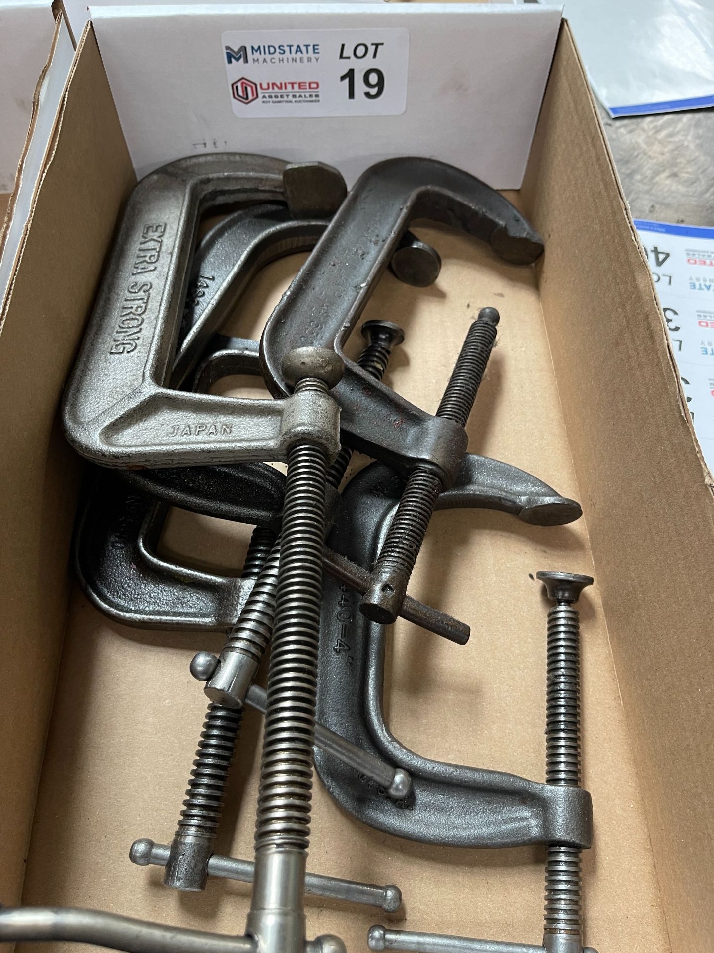 LOT - C CLAMPS
