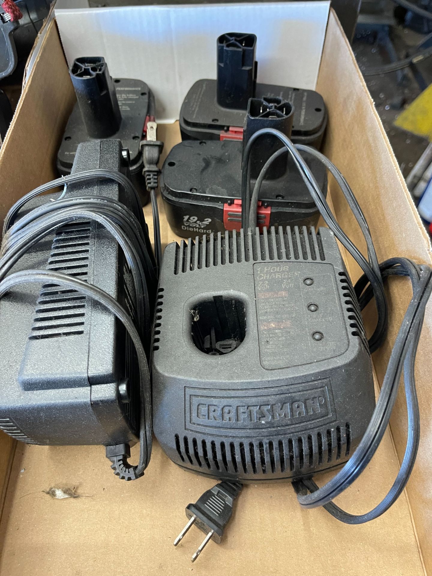 LOT - CRAFTSMAN CHARGERS & BATTERIES