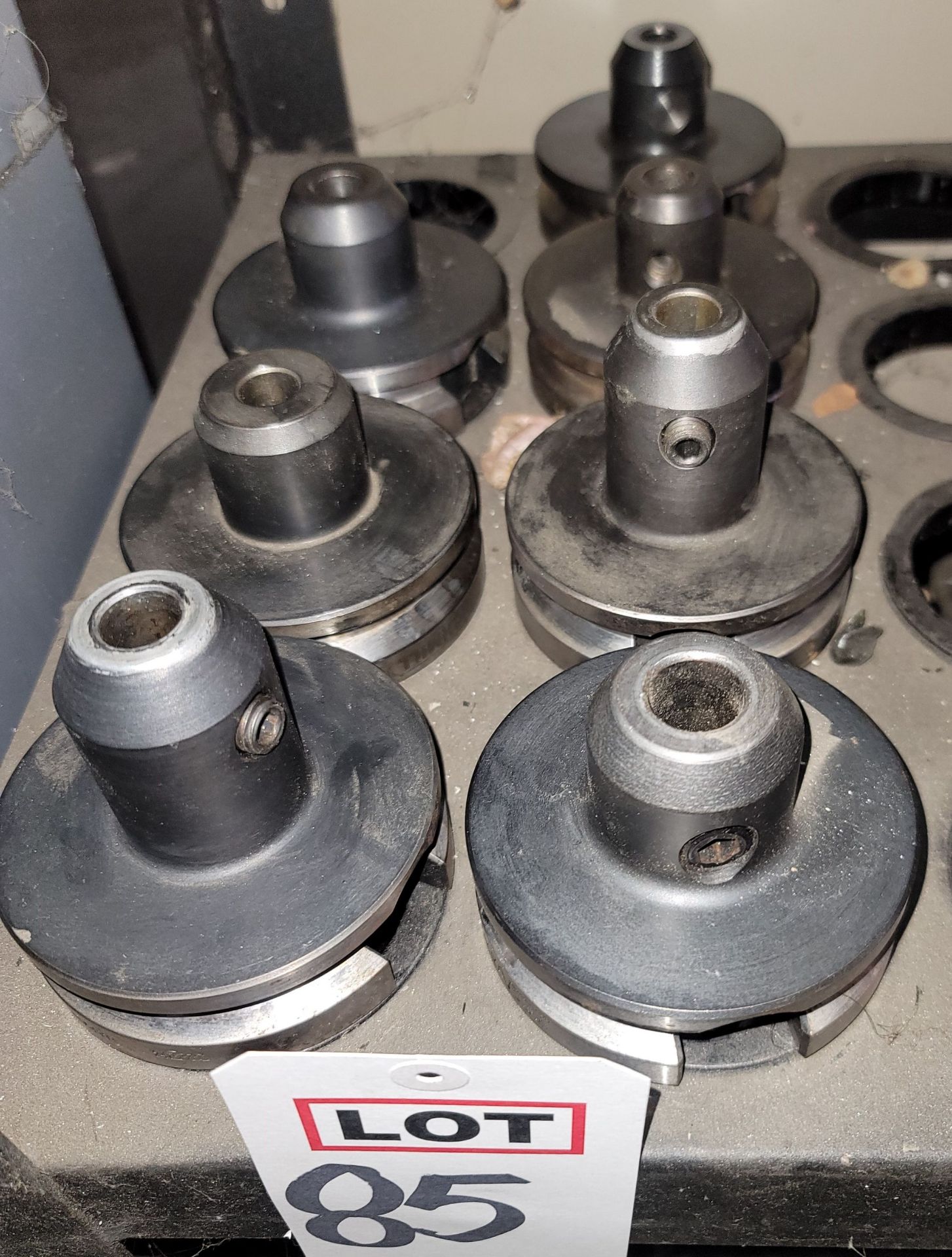 LOT - (7) BT50 TAPER TOOL HOLDERS