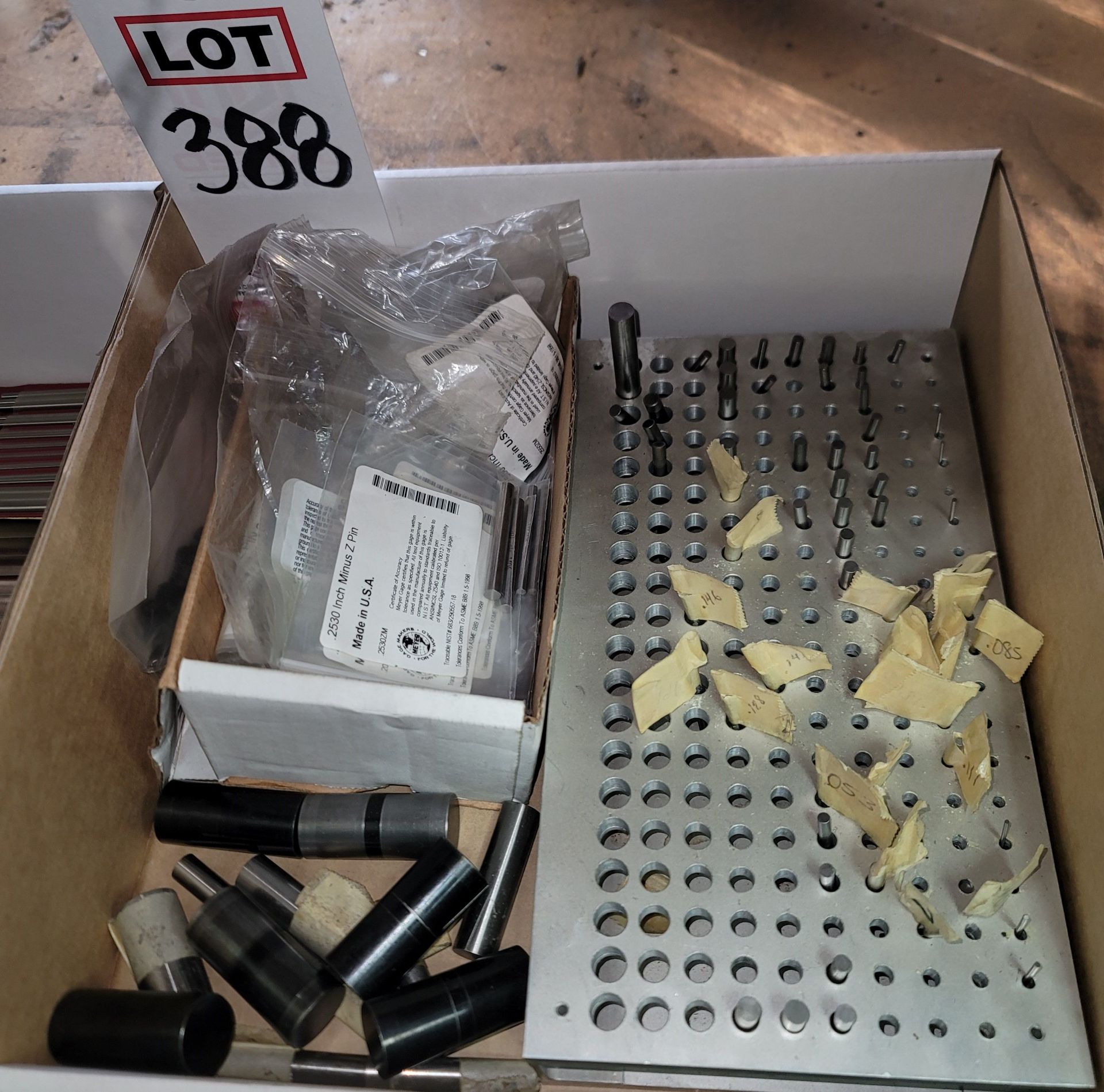 LOT - EXTRA PIN GAGES