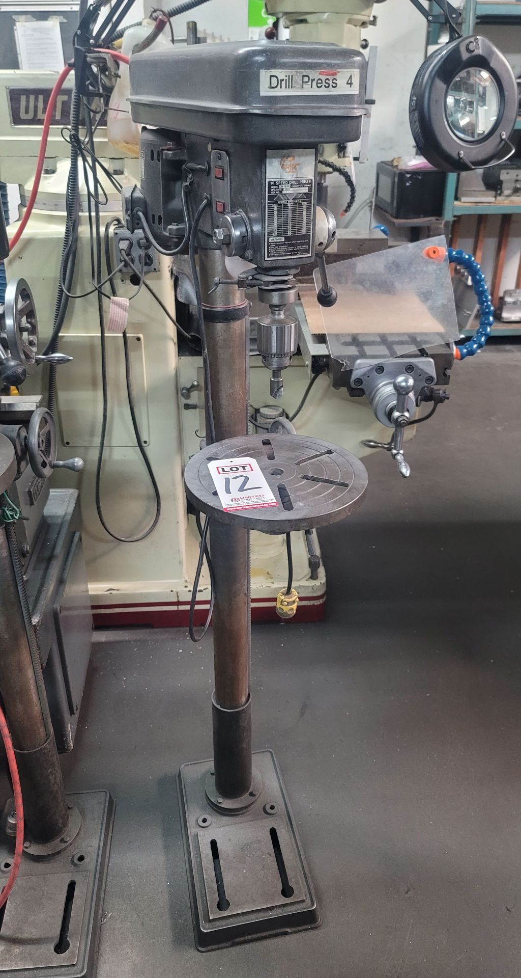 CHIN 13" DRILL PRESS, MODEL CH-16NF, 16-SPEED, S/N 795162