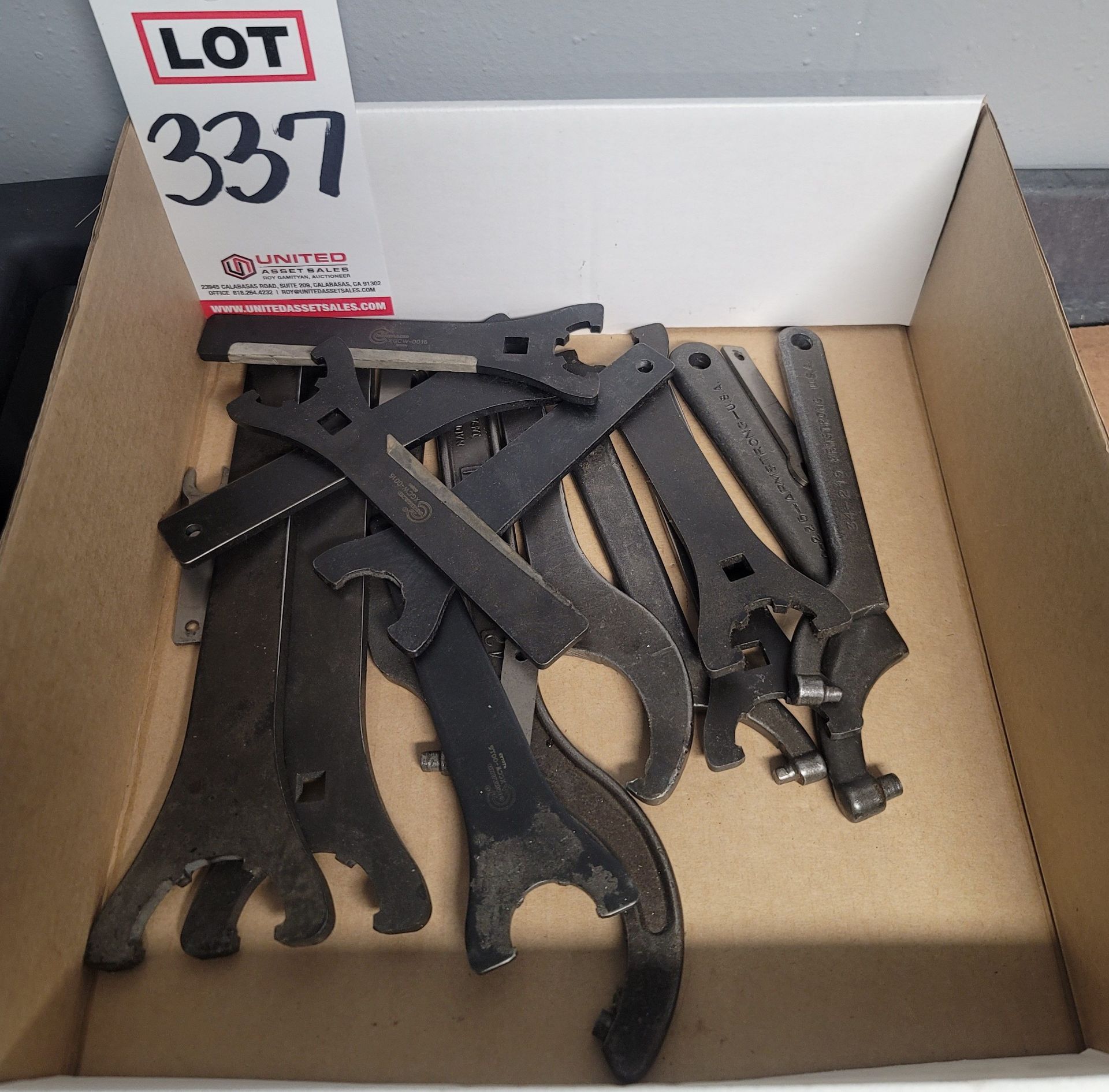 LOT - SPANNER WRENCHES