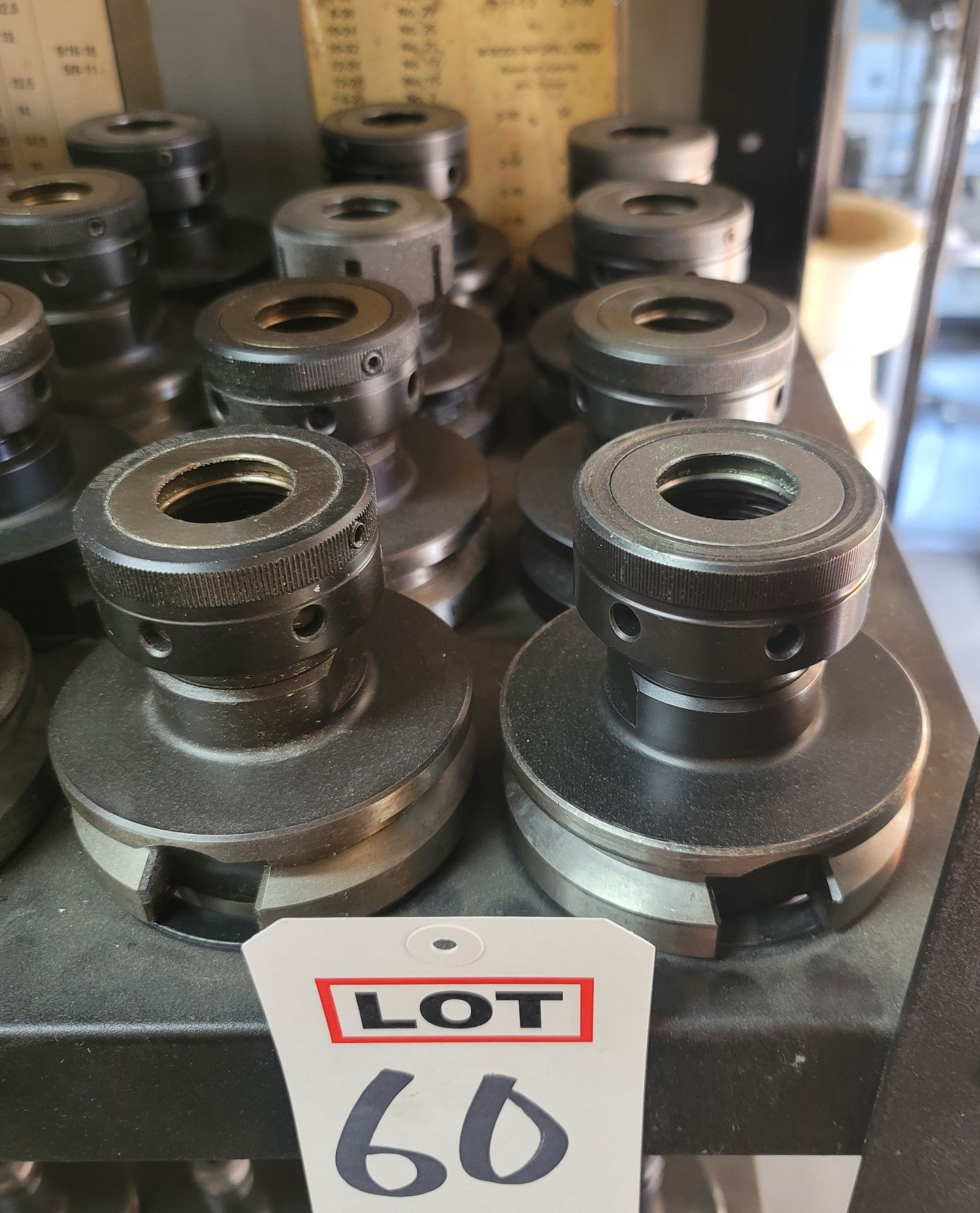 LOT - (8) BT50 TAPER COLLET TOOL HOLDERS