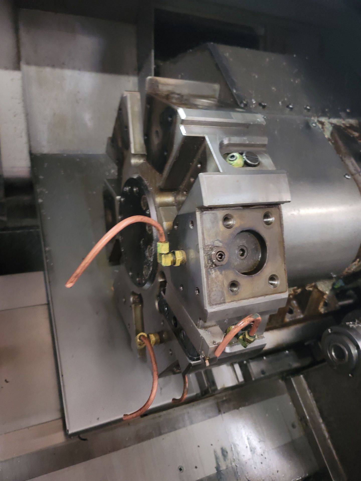 MORI SEIKI SL-3H SLANT BED LATHE, FANUC SYSTEM 6T CNC CONTROL, 10" CHUCK, J3 COLLET ATTACHMENT, 12- - Image 10 of 14