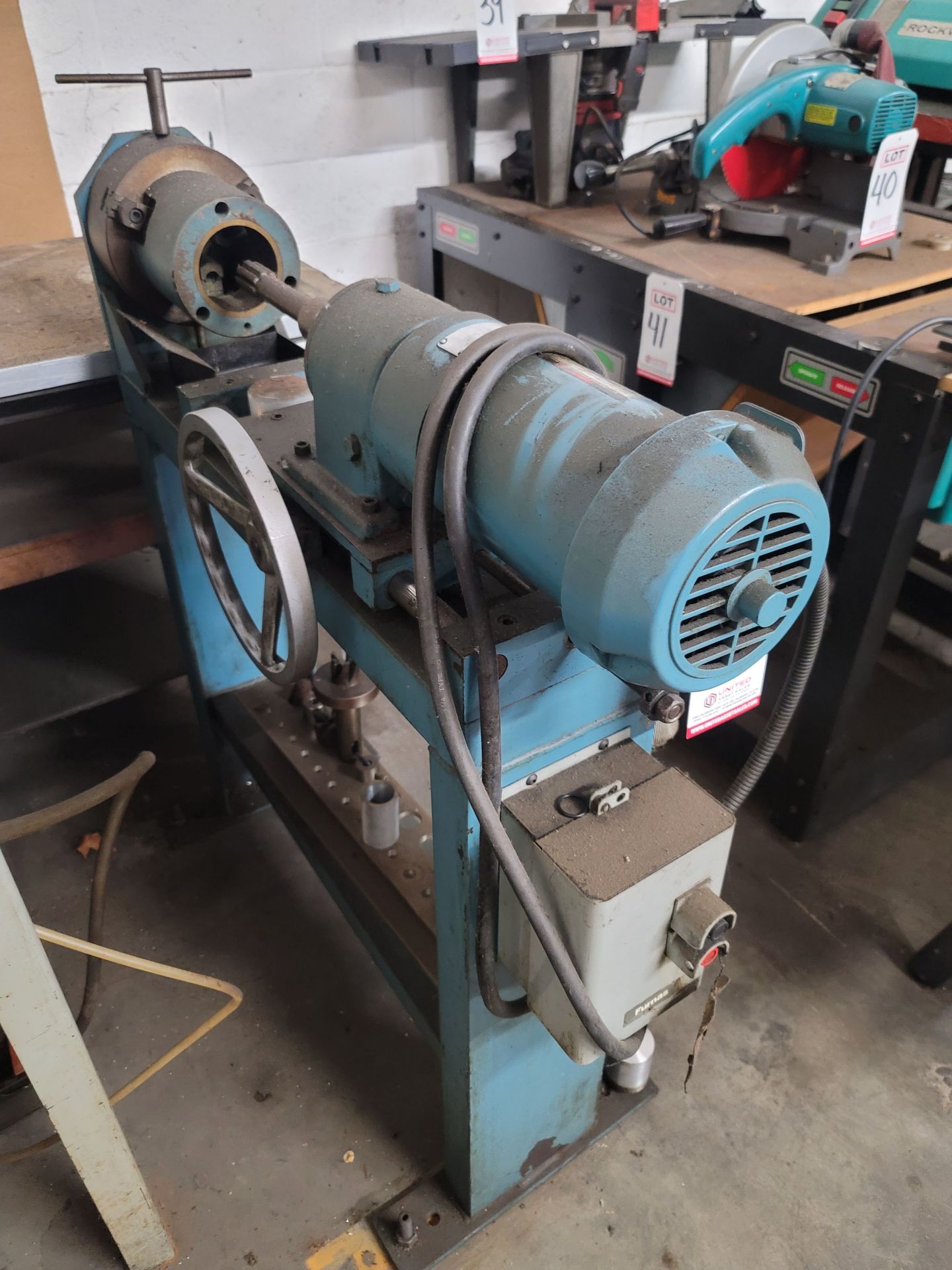 CHAMFERING/BORING MACHINE, 1 HP, 1730 RPM - Image 3 of 3