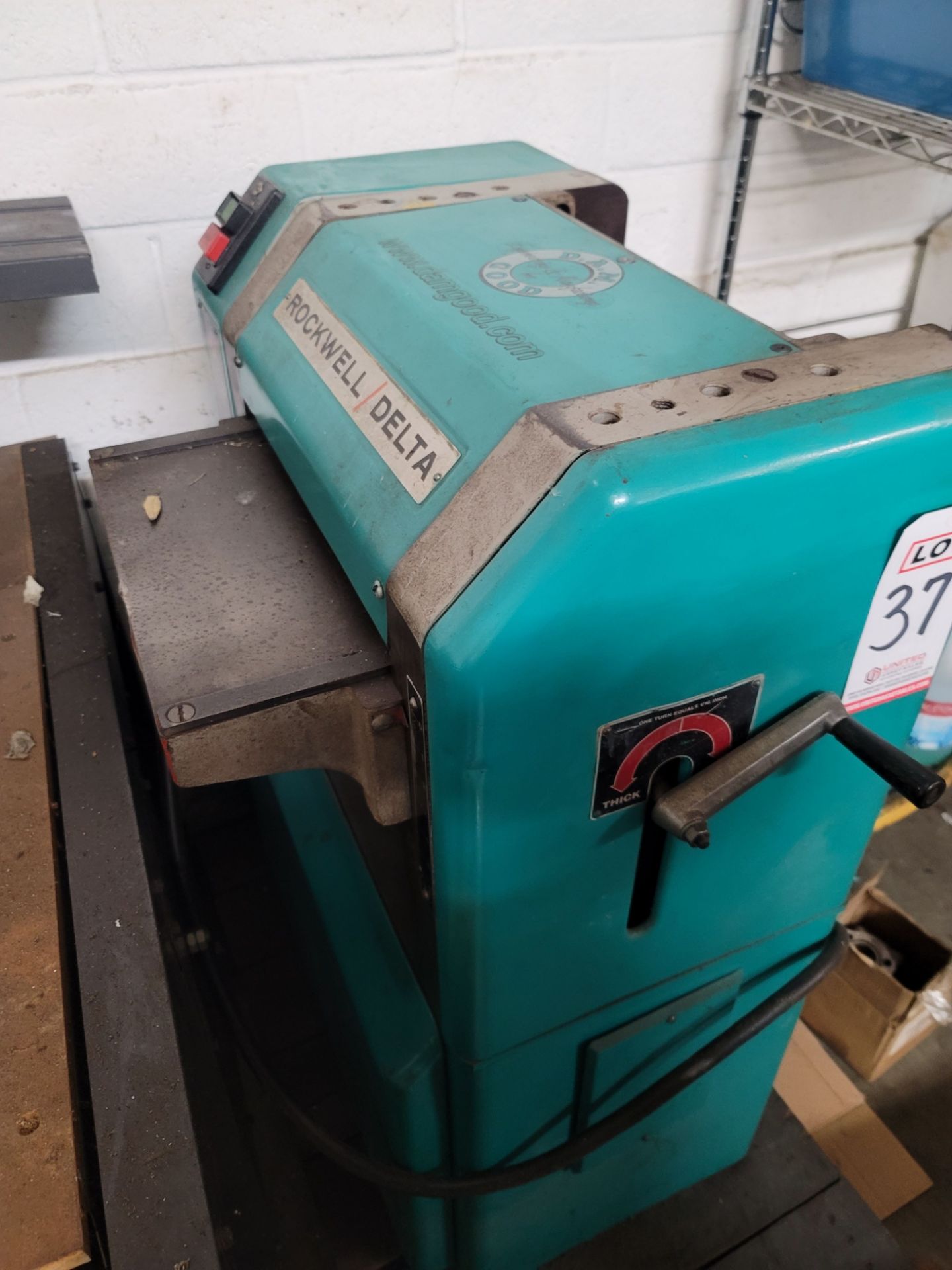ROCKWELL/DELTA 13" X 6" THICKNESS PLANER, SERIES 221-401, S/N ET-1706 - Image 2 of 2