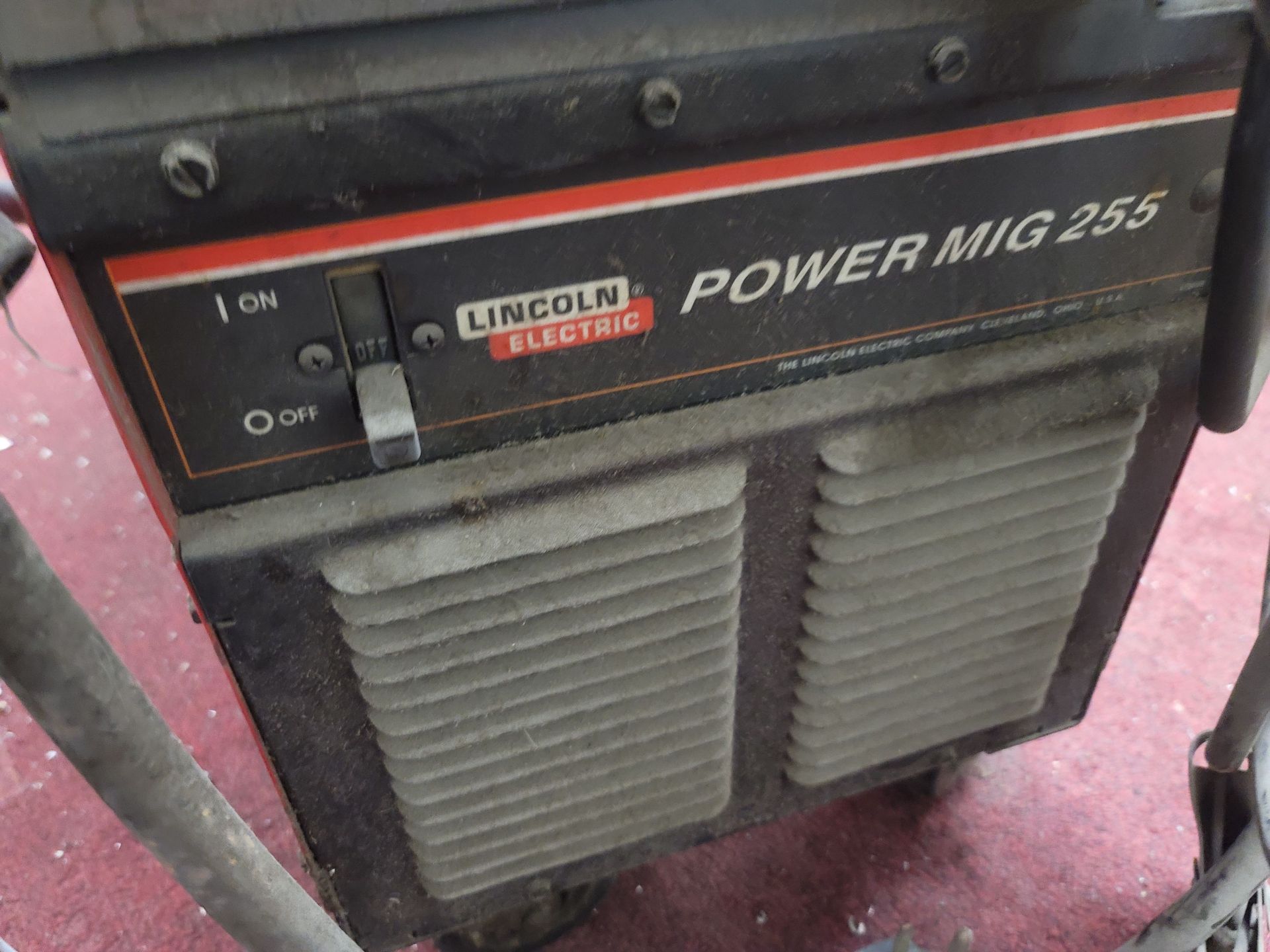 LINCOLN POWER MIG 255 WELDING POWER SOURCE - Image 2 of 3