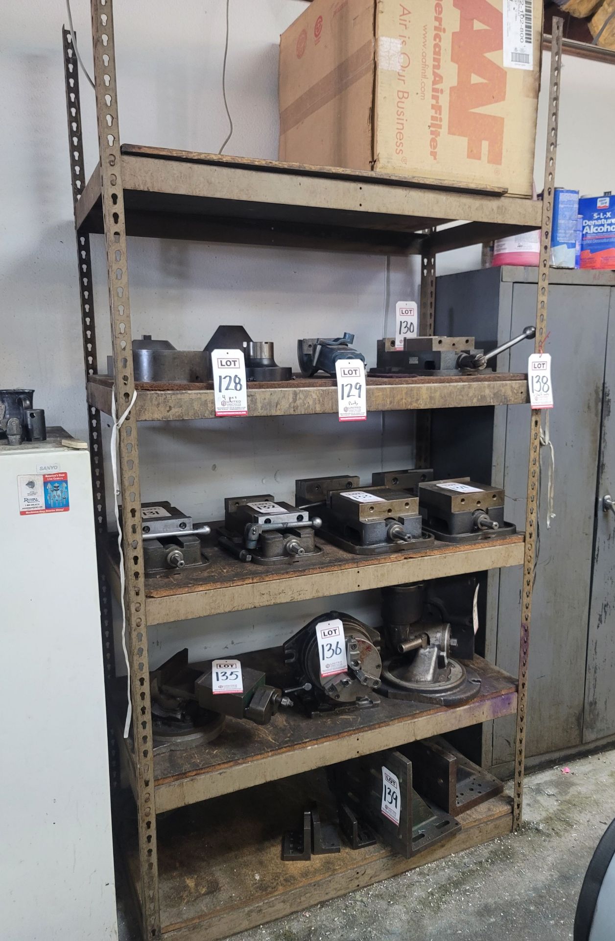 LOT - (2) STEEL SHELF UNITS: (1) 3' X 2' X 8' AND (1) 4' X 2' X 8', CONTENTS NOT INCLUDED - Image 2 of 2