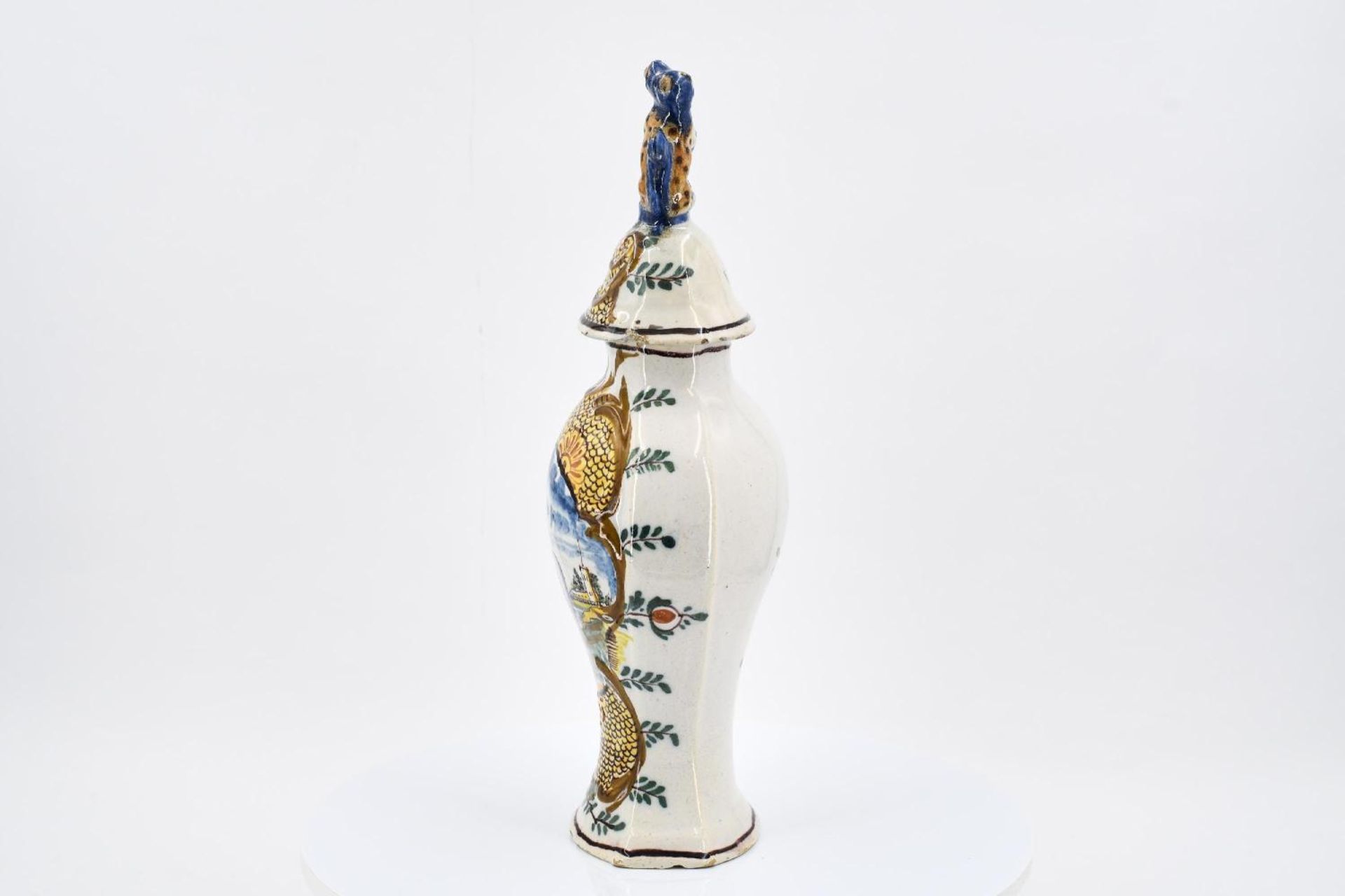 Set of five ceramic vases - Image 11 of 29