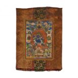 Thangka mit Mahakala