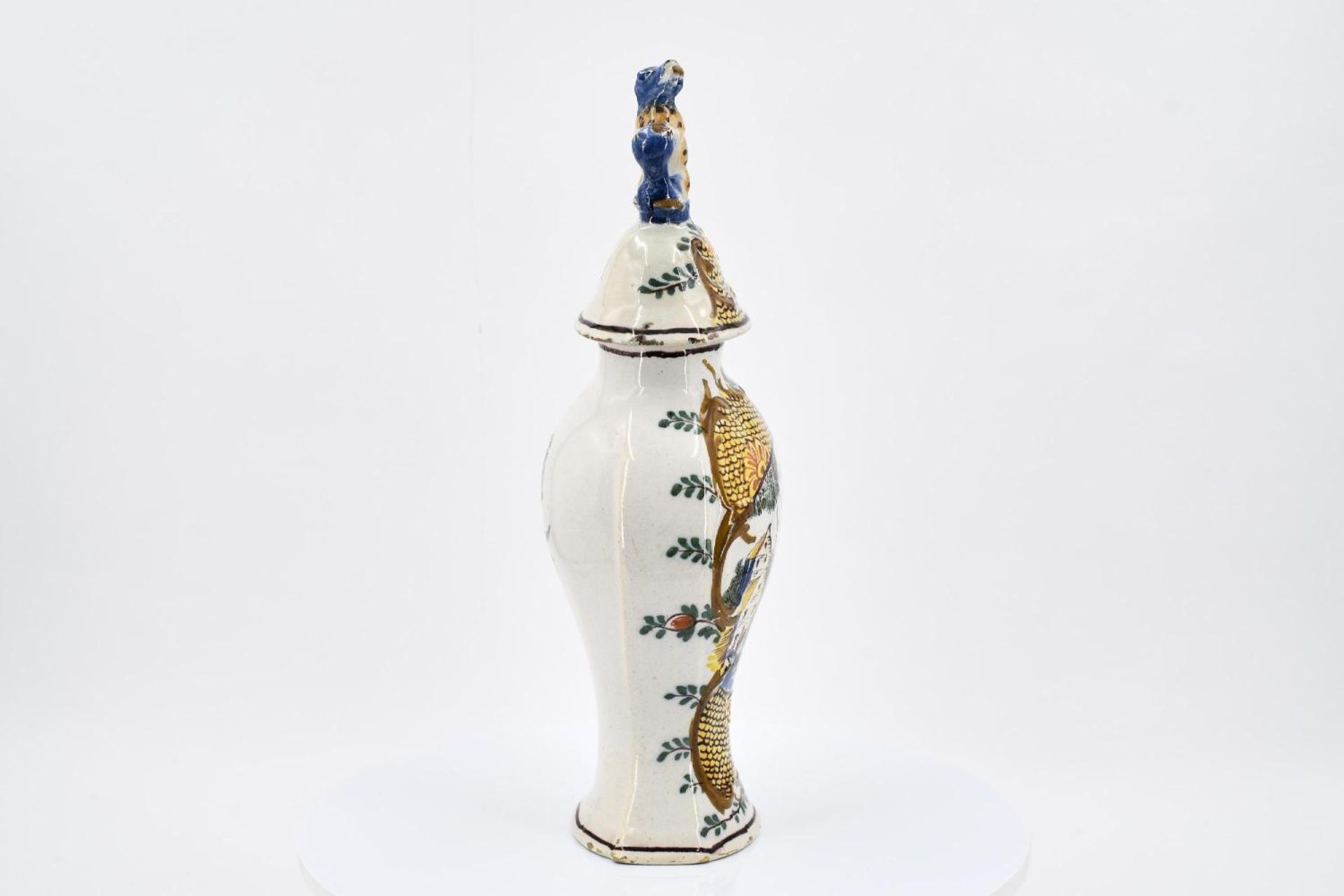 Set of five ceramic vases - Image 13 of 29