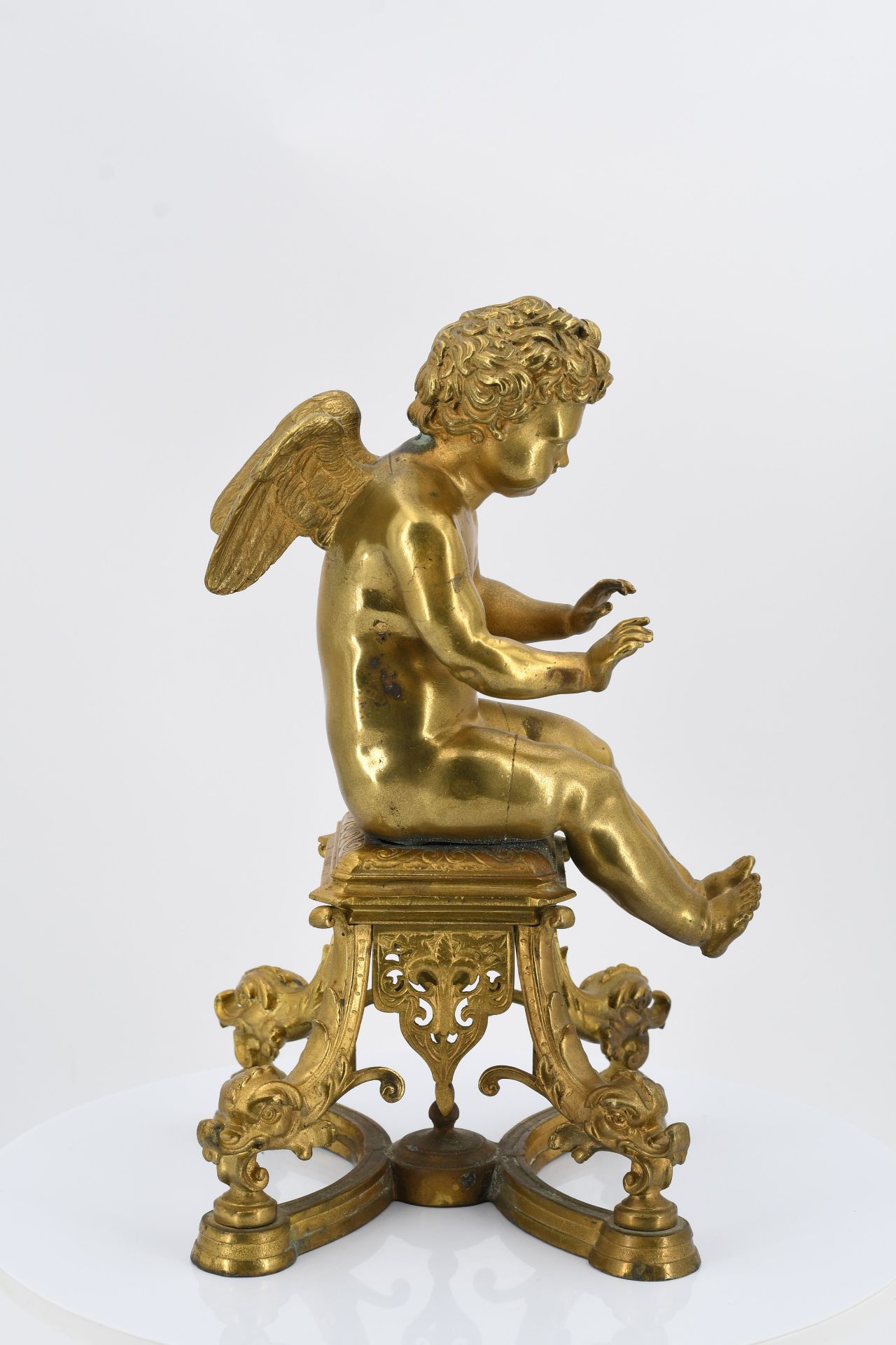 Putto auf Sockel - Image 5 of 5