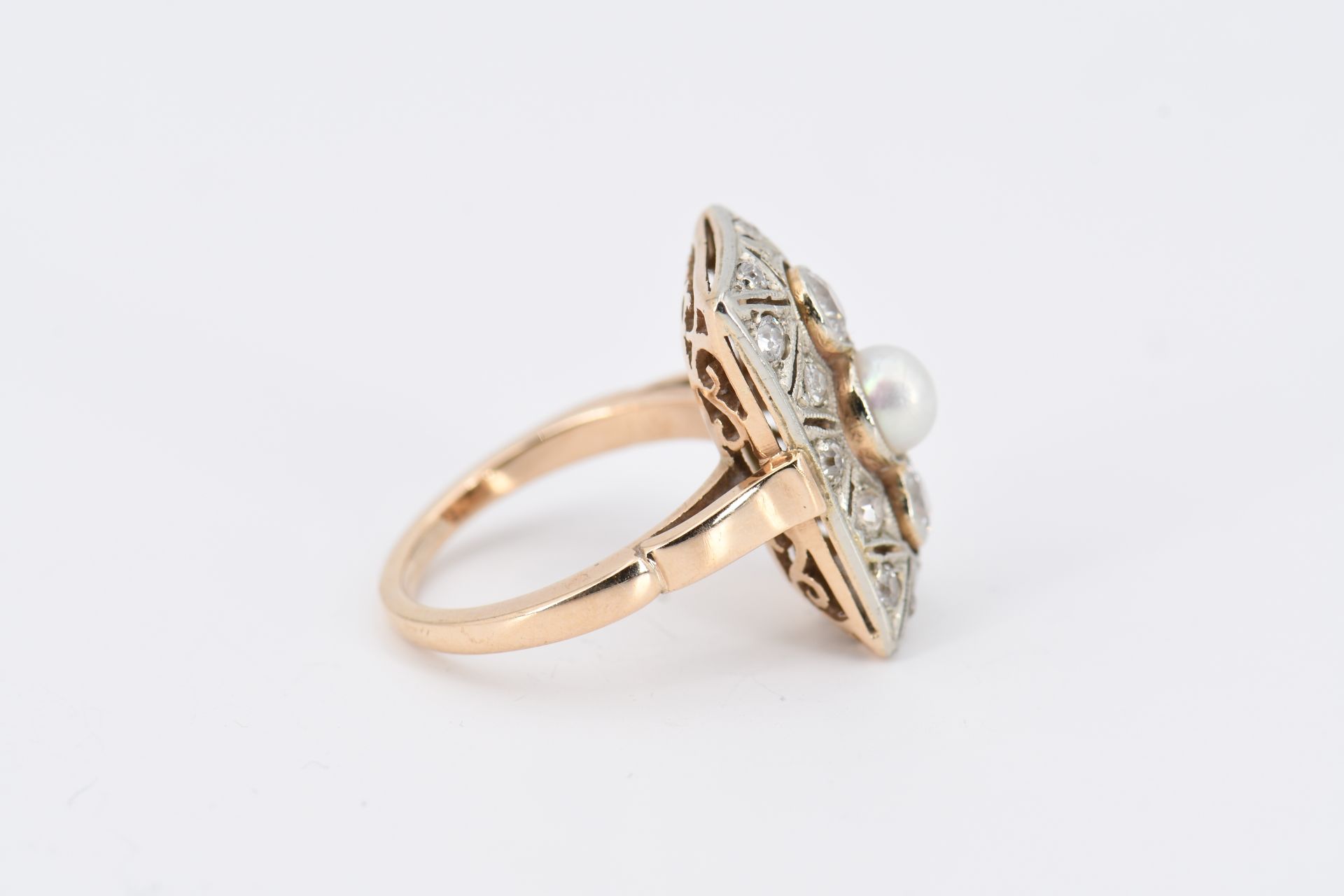 Pearl-Diamond-Ring - Image 5 of 5