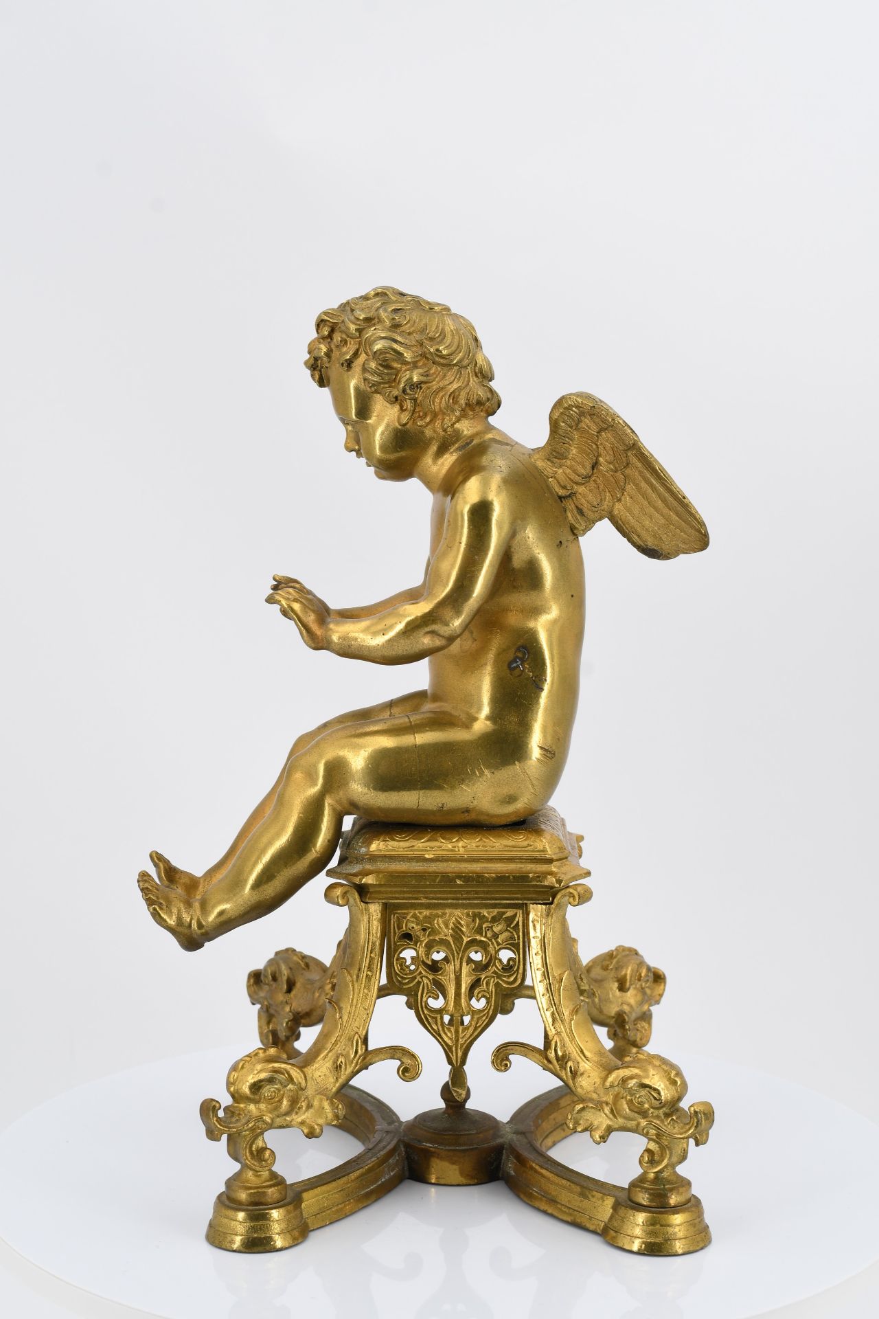 Putto auf Sockel - Image 3 of 5