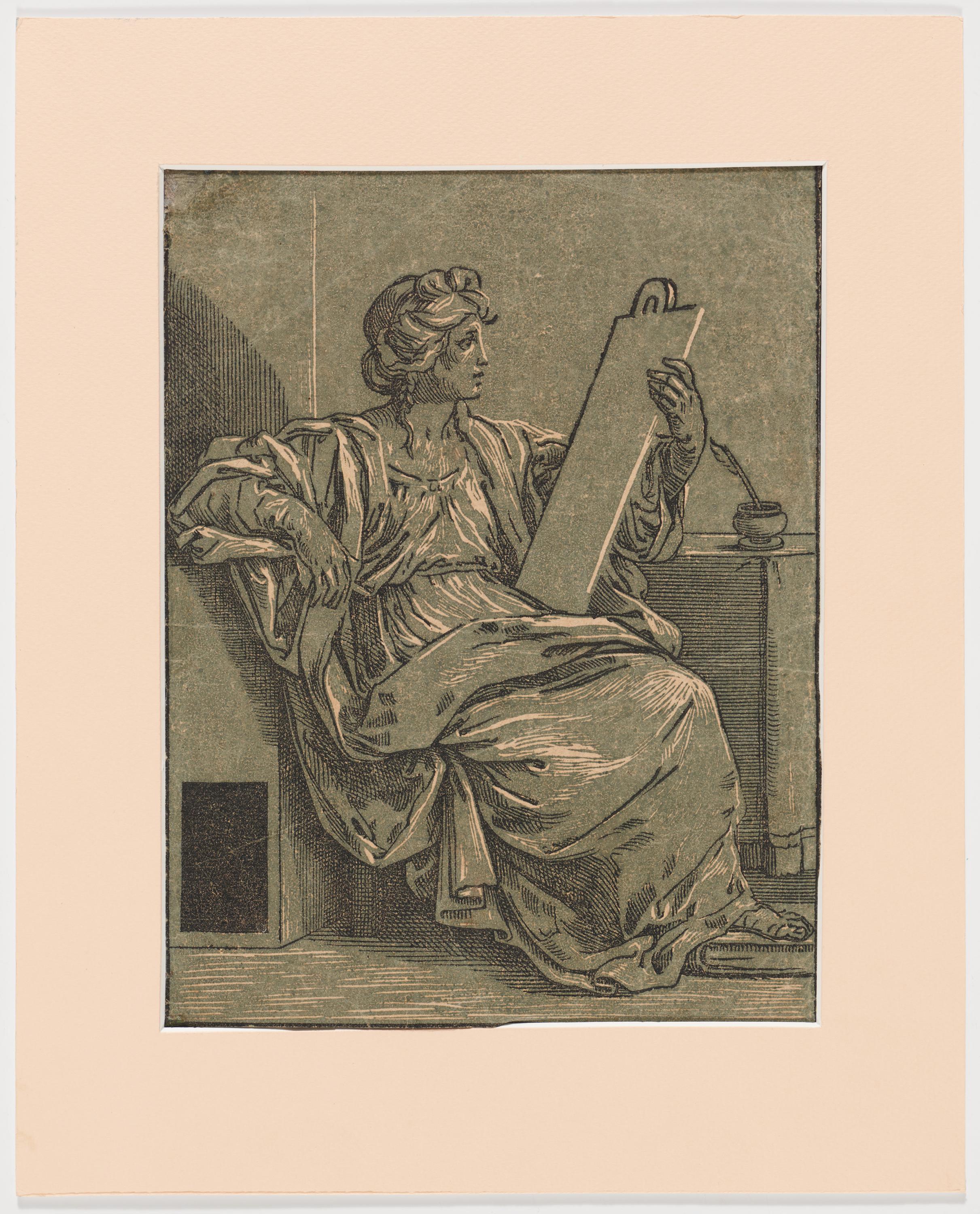 Bartolomeo Coriolano: Eine Sybille. Nach Guido Reni - Image 2 of 4