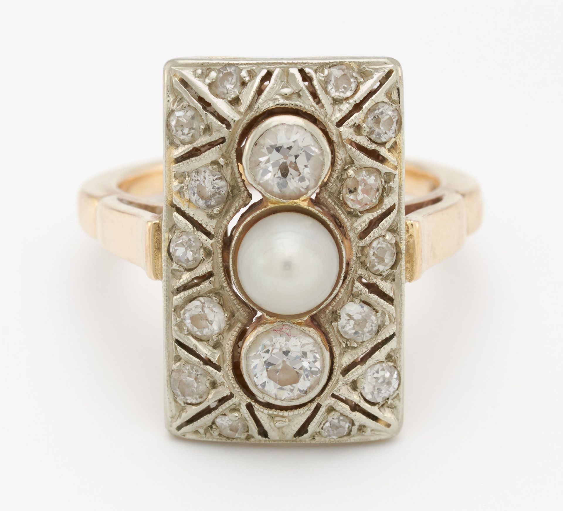 Pearl-Diamond-Ring - Image 2 of 5