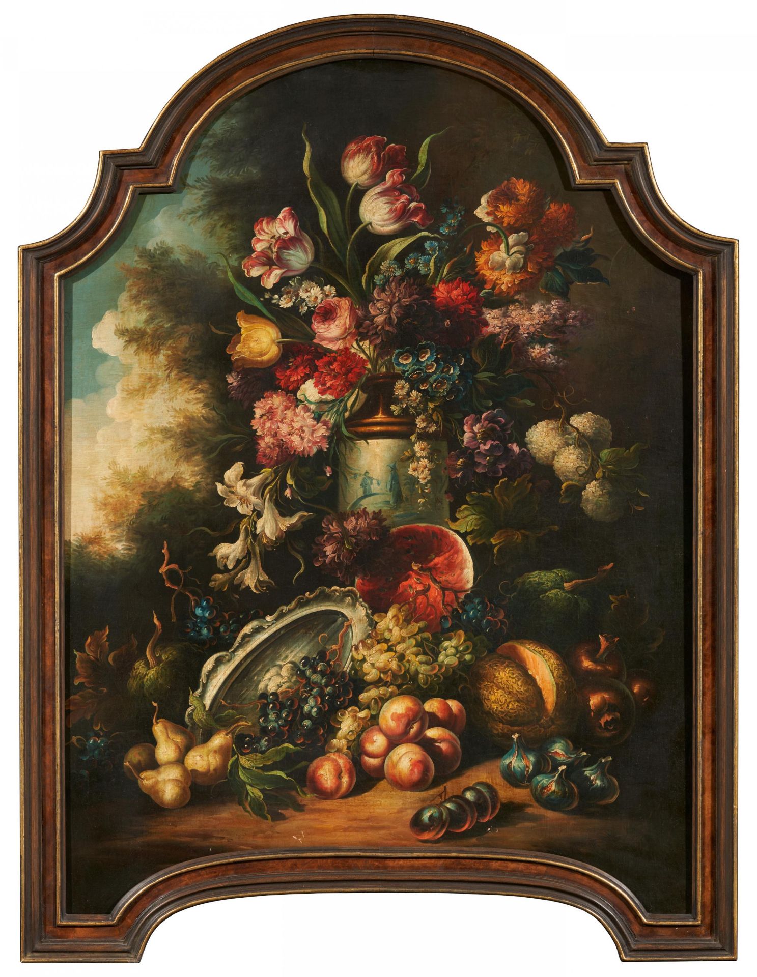 Johann Martin Metz: Stillleben mit Blumen und Früchten