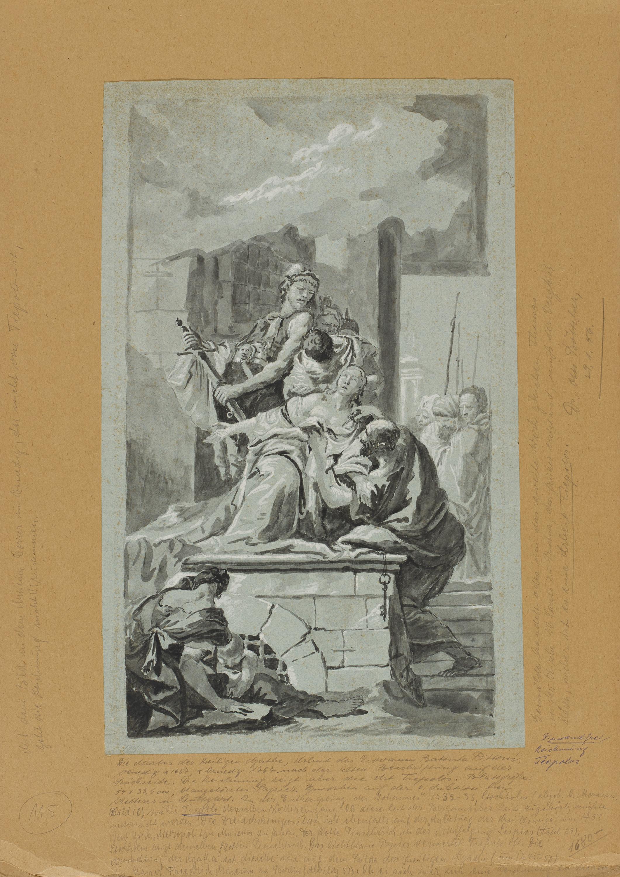 Giovanni Battista Tiepolo: Das Martyrium der Heiligen Agatha