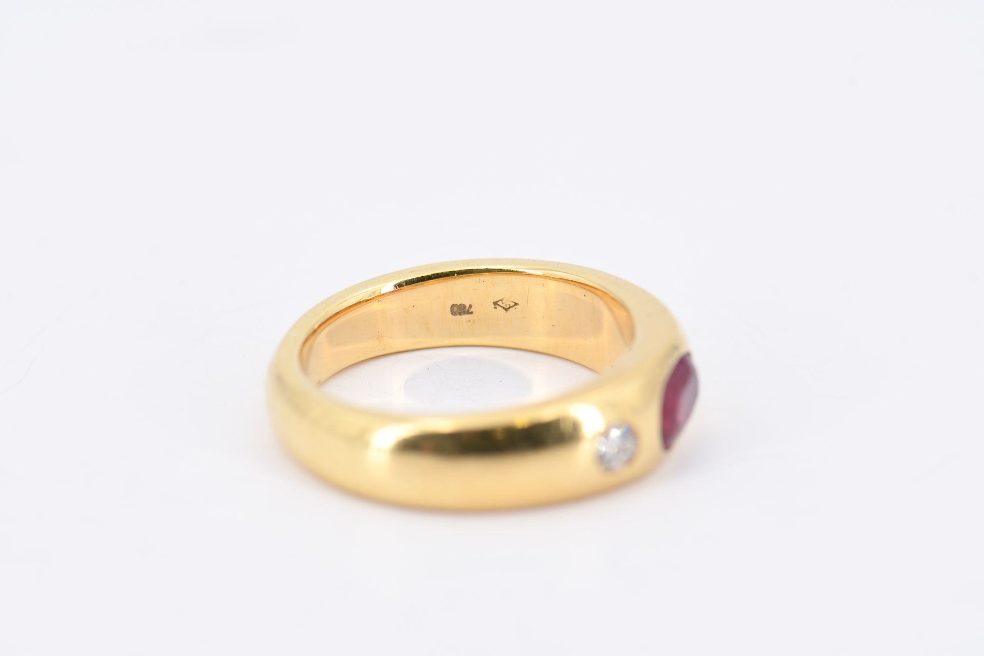 Rubin-Diamant-Ring - Bild 5 aus 5