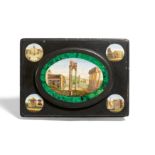 Micromosaic with Roman cityscapes