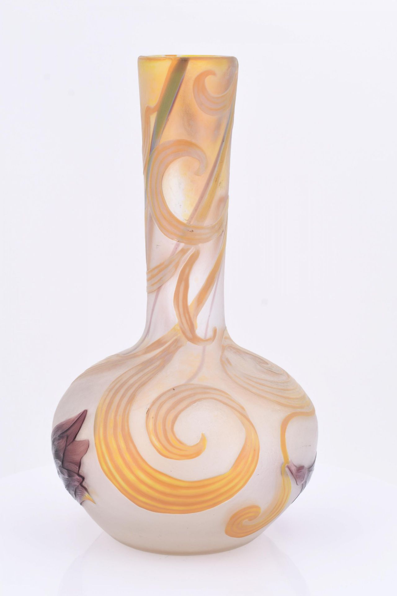 Vase with autumn crocus - Image 3 of 7