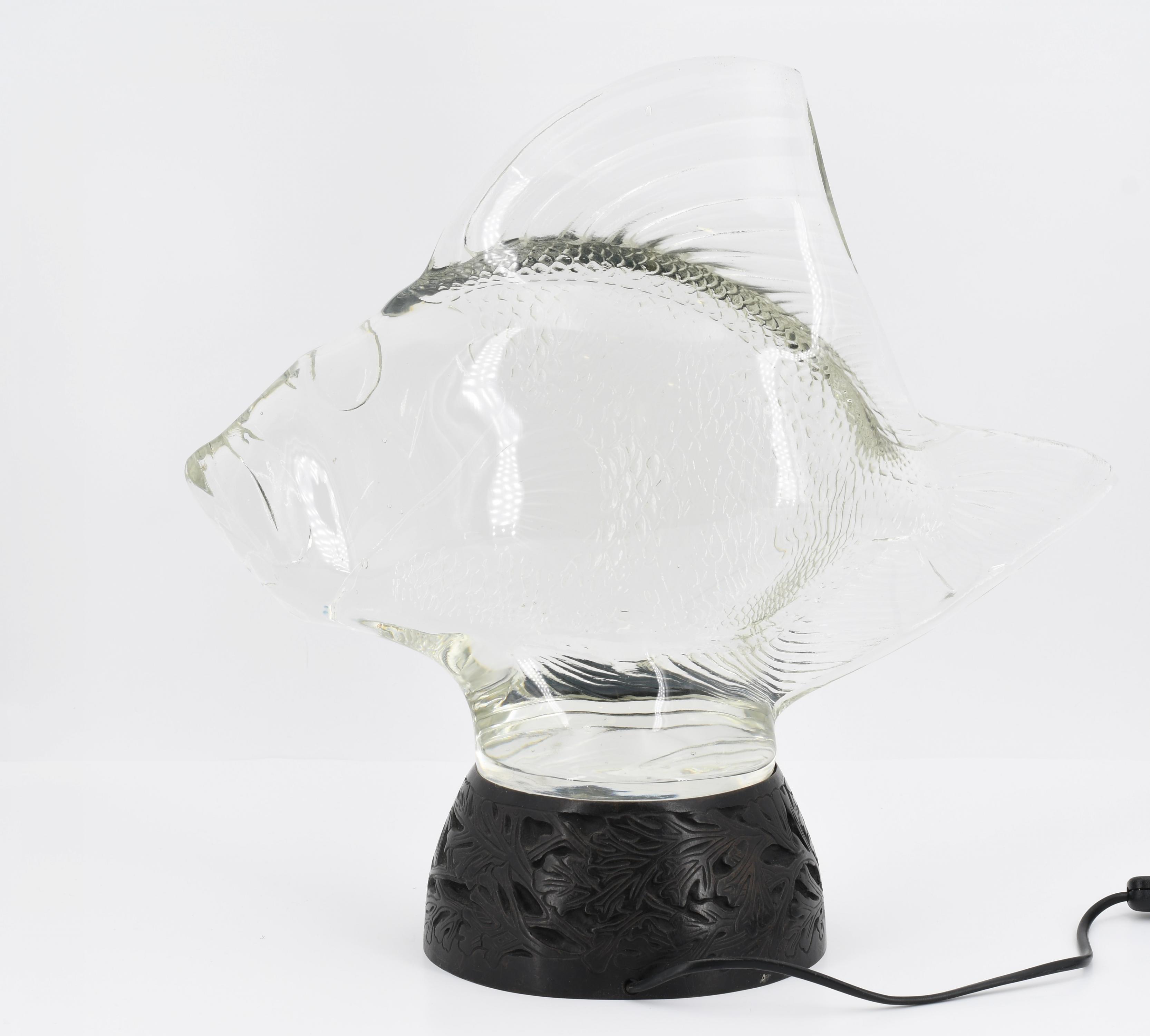 Table lamp "Gros Poisson, Vagues" - Image 4 of 6