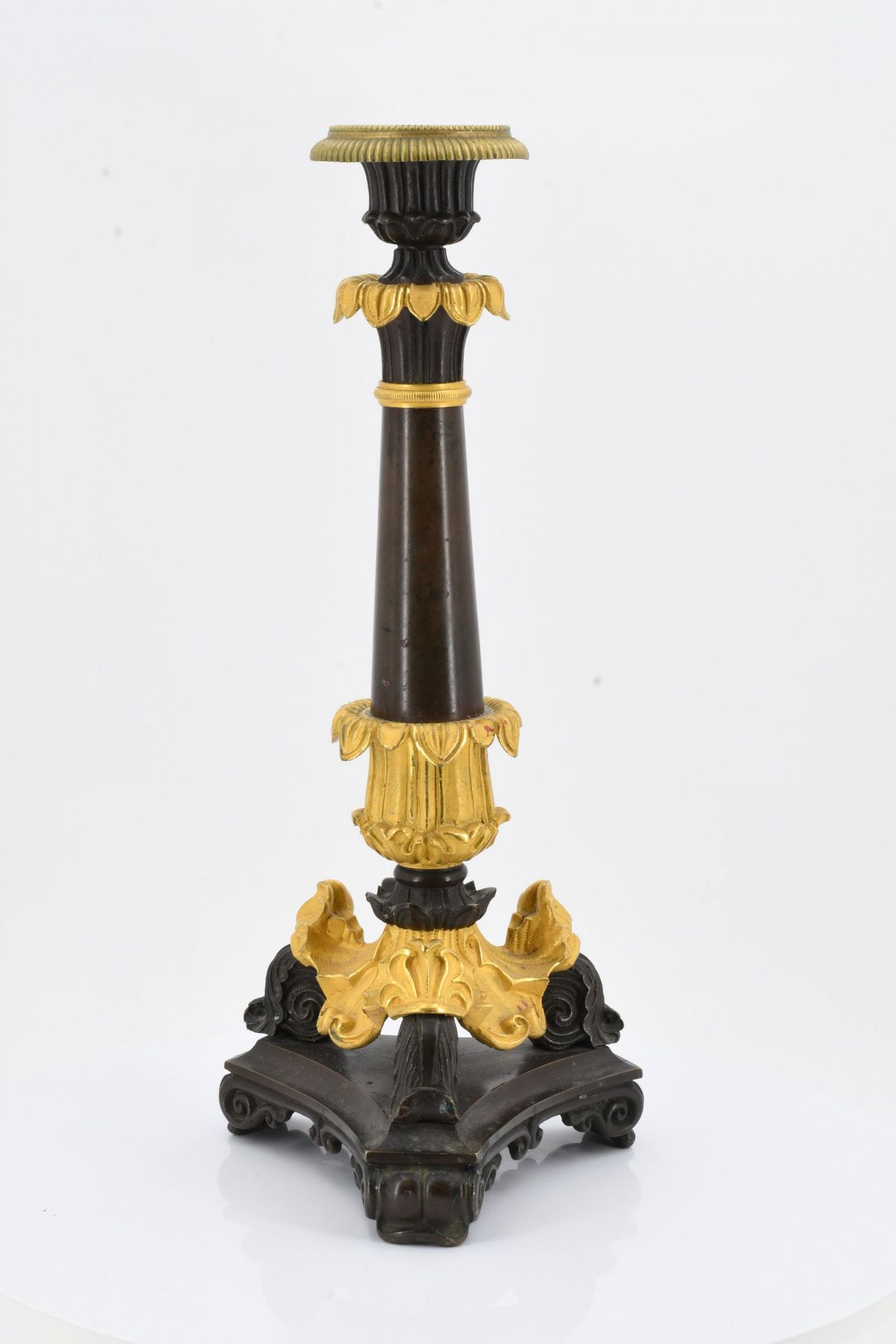 Pair of Charles X candlesticks - Image 5 of 7