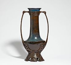 Large Vase with Bronze Mounting