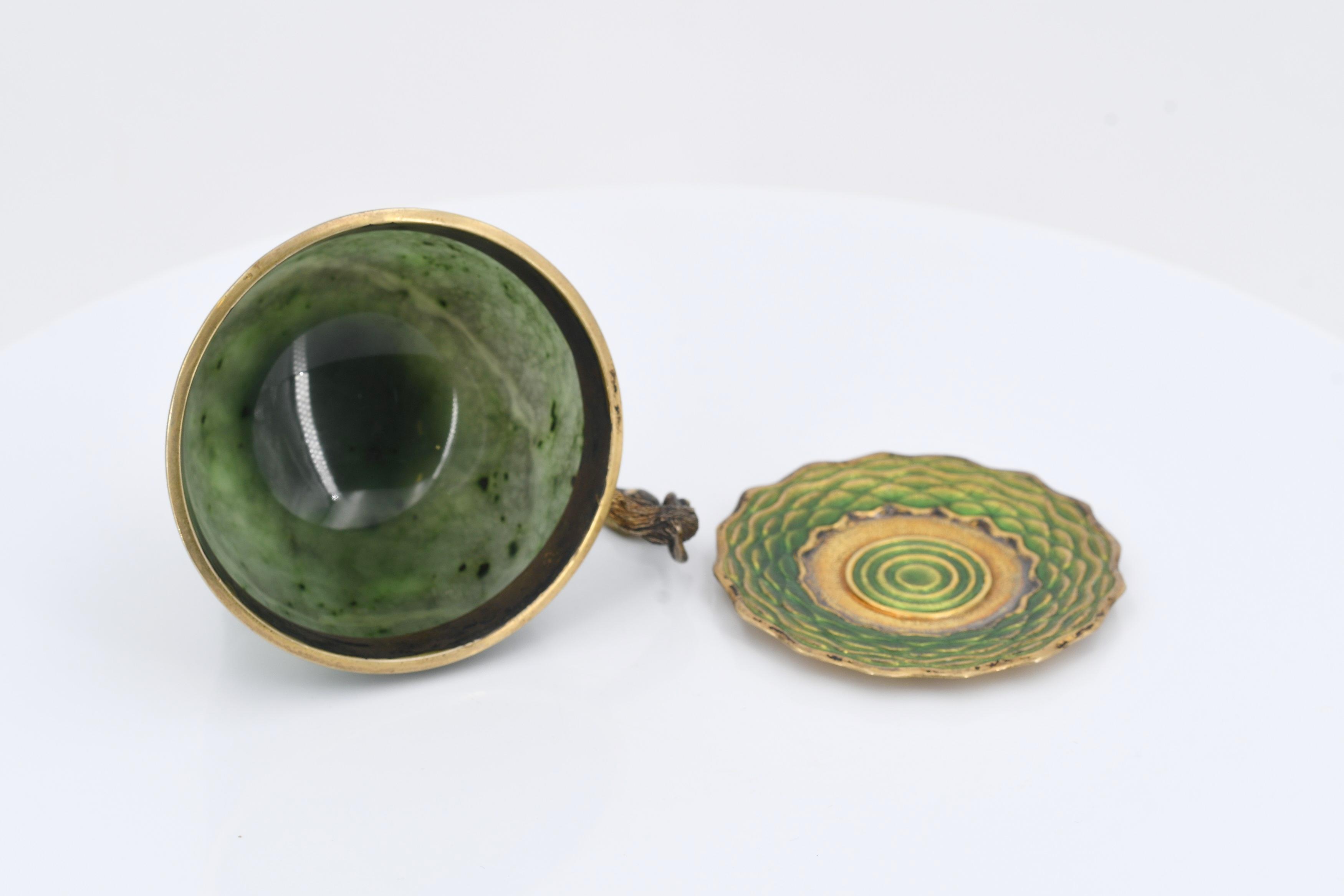 Jade bowl - Image 6 of 7