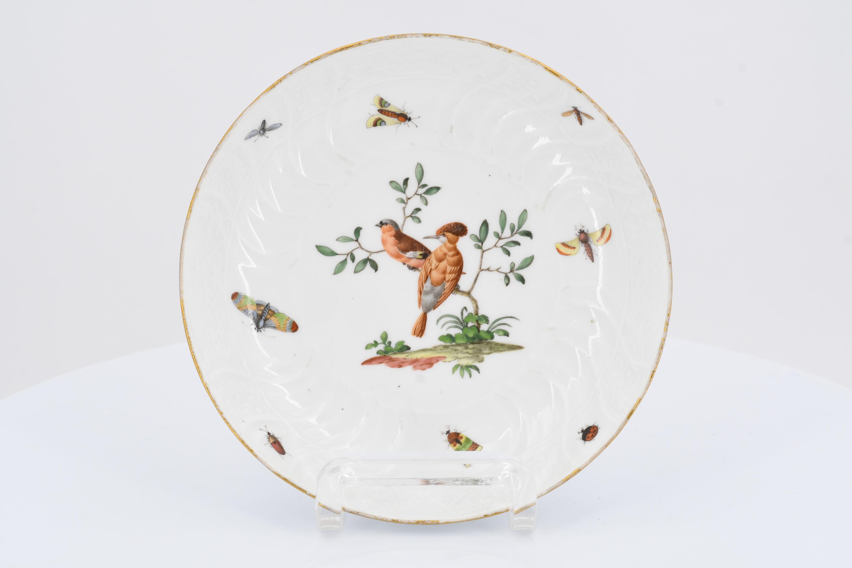 Plate with bird décor - Image 2 of 3