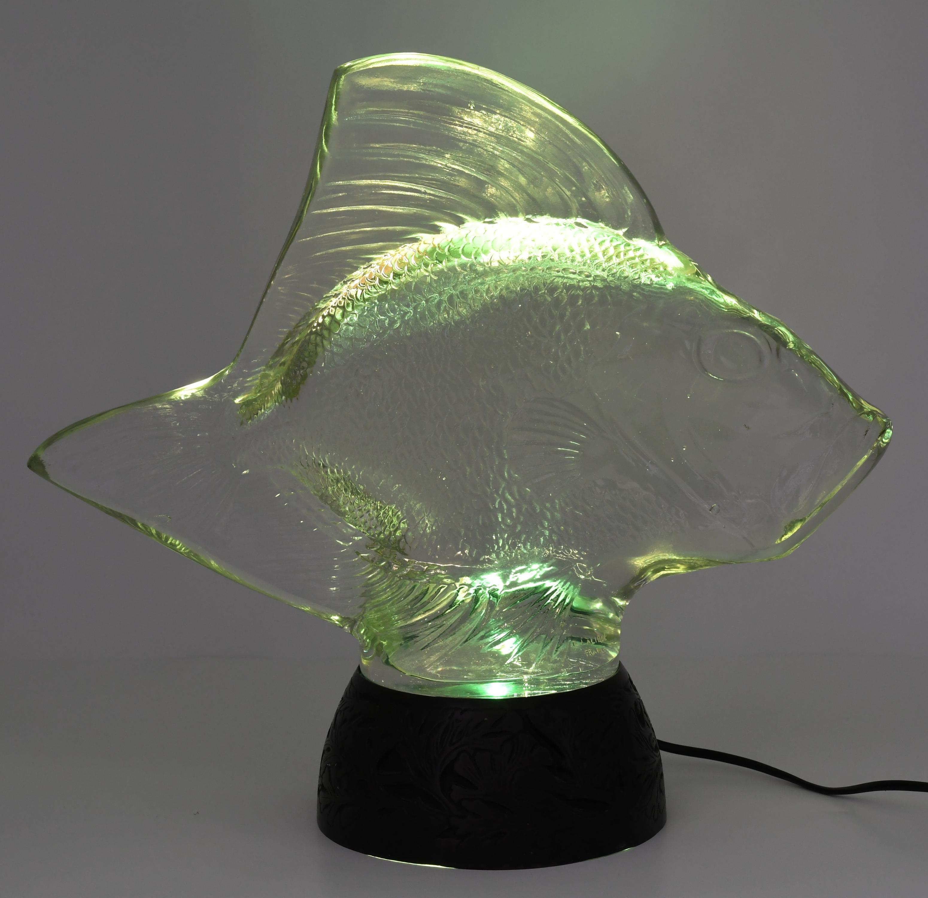 Table lamp "Gros Poisson, Vagues" - Image 6 of 6