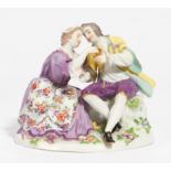 Lovers with snuff box
