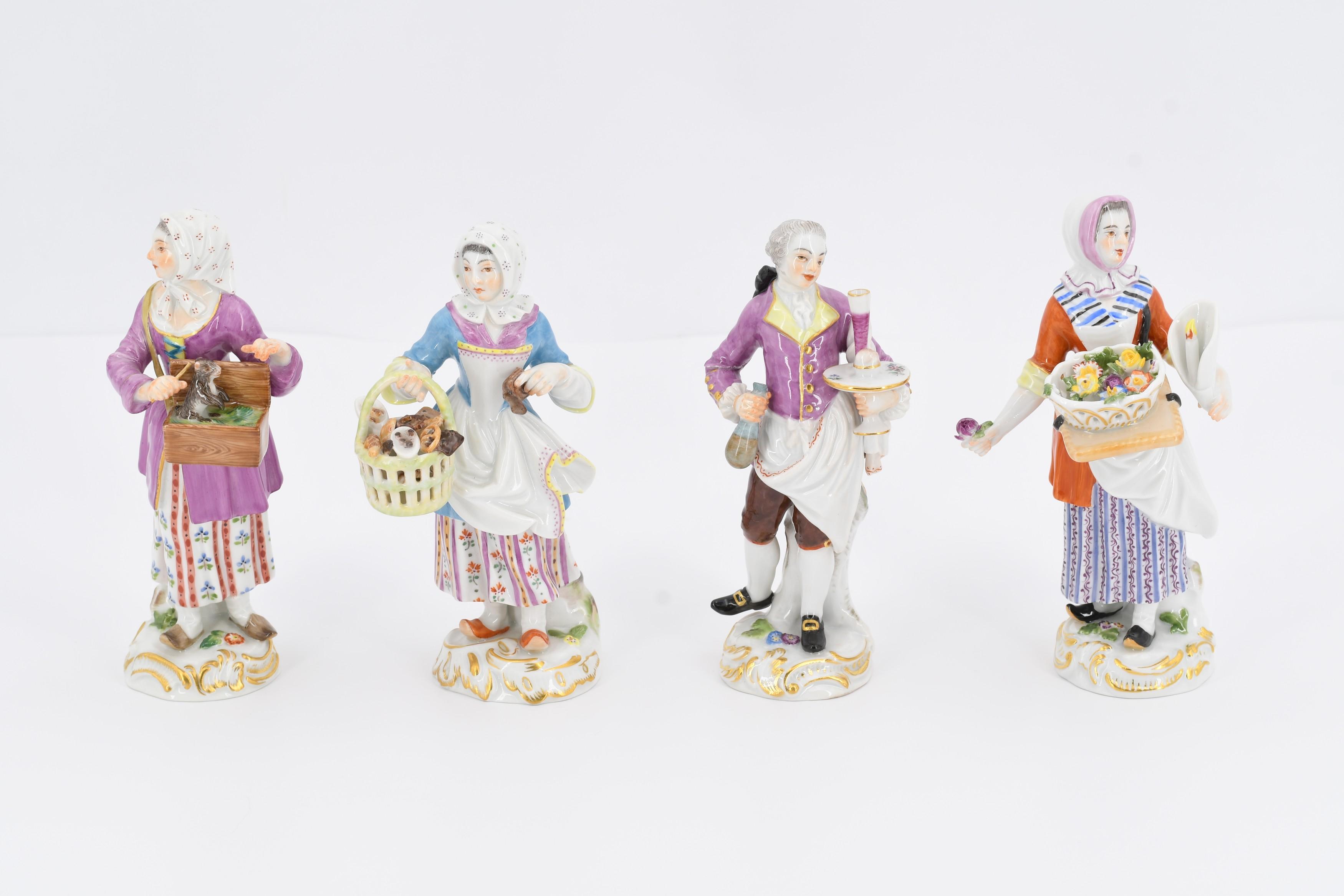 12 figurines from a series "Cris de Paris" - Image 2 of 16